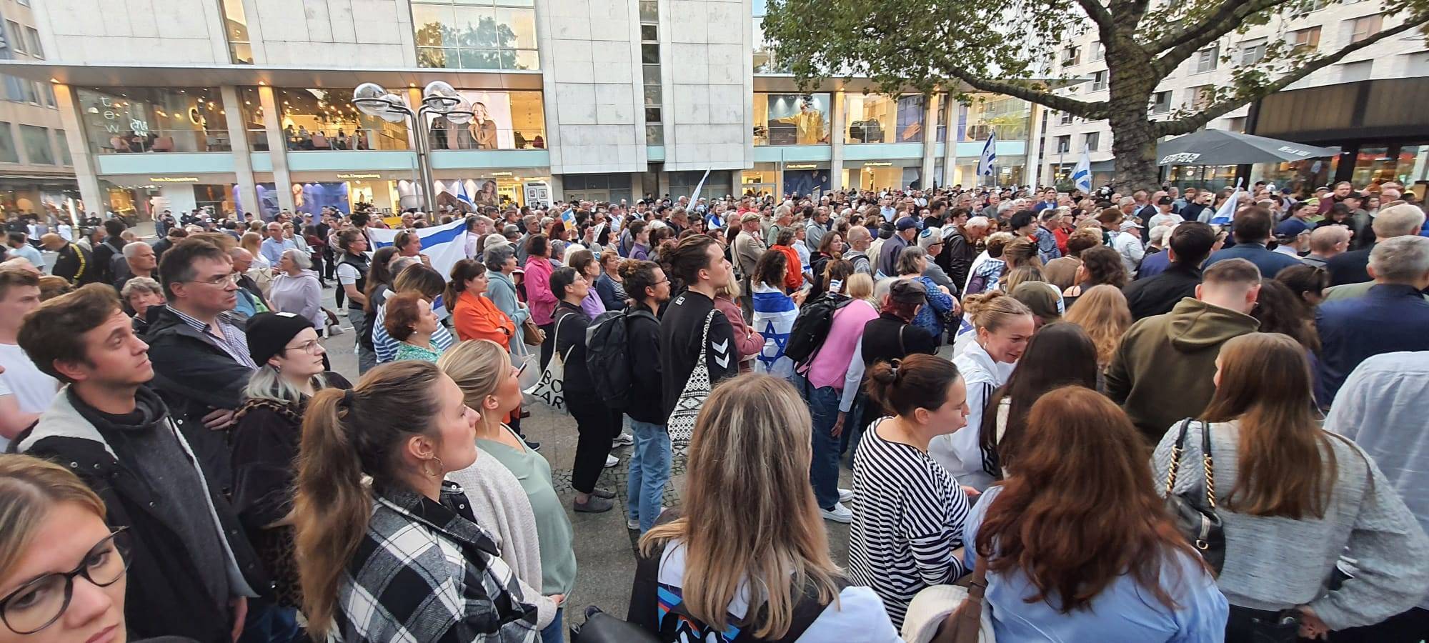 Dortmund zeigt Solidarität mit Israel