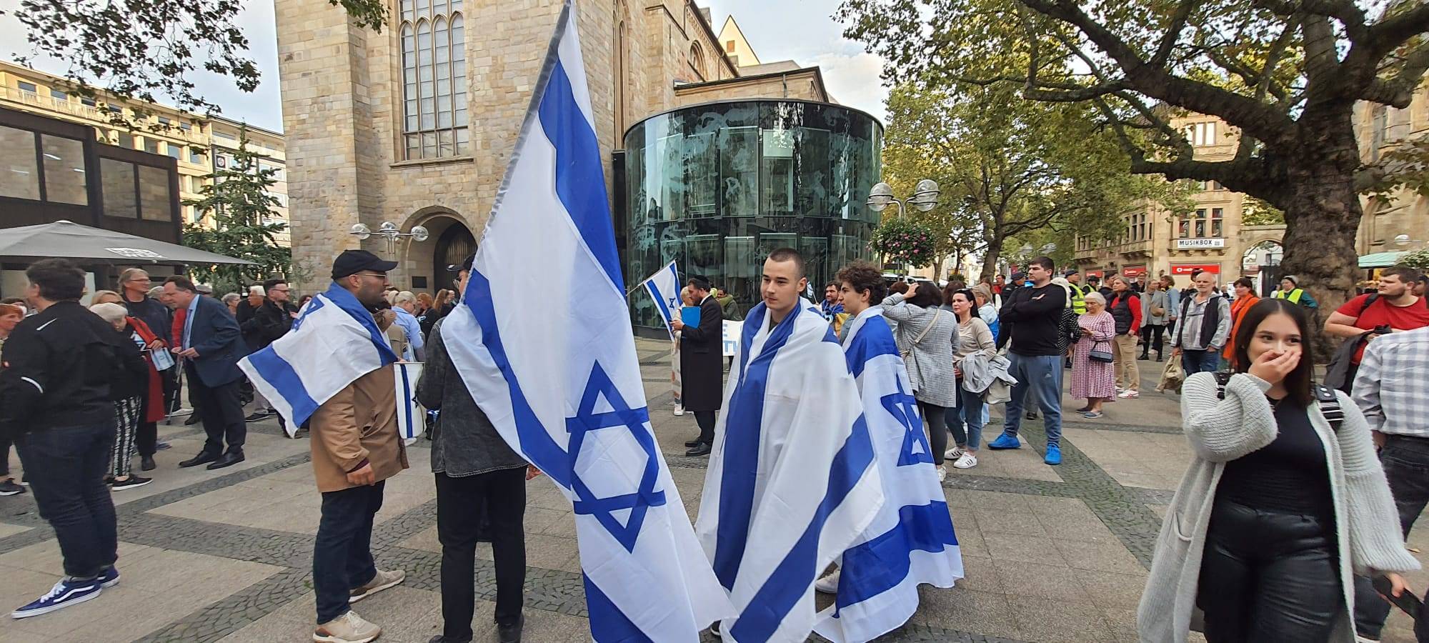Dortmund zeigt Solidarität mit Israel