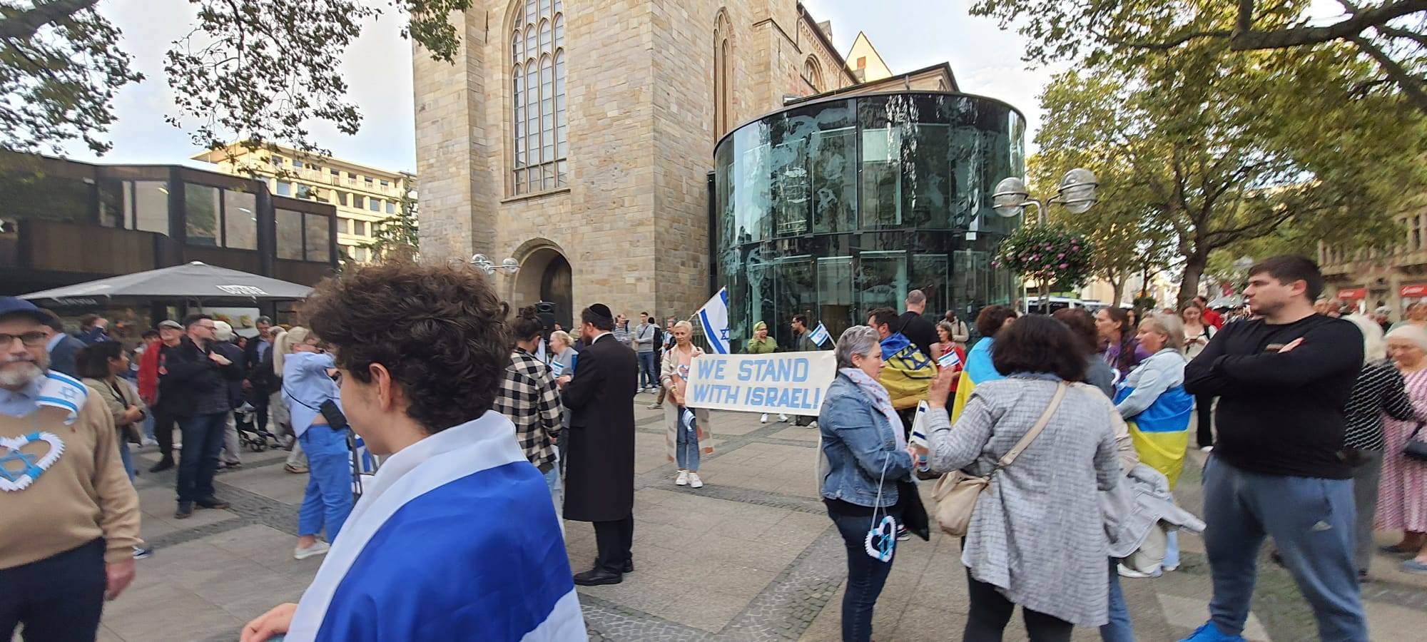 Dortmund zeigt Solidarität mit Israel