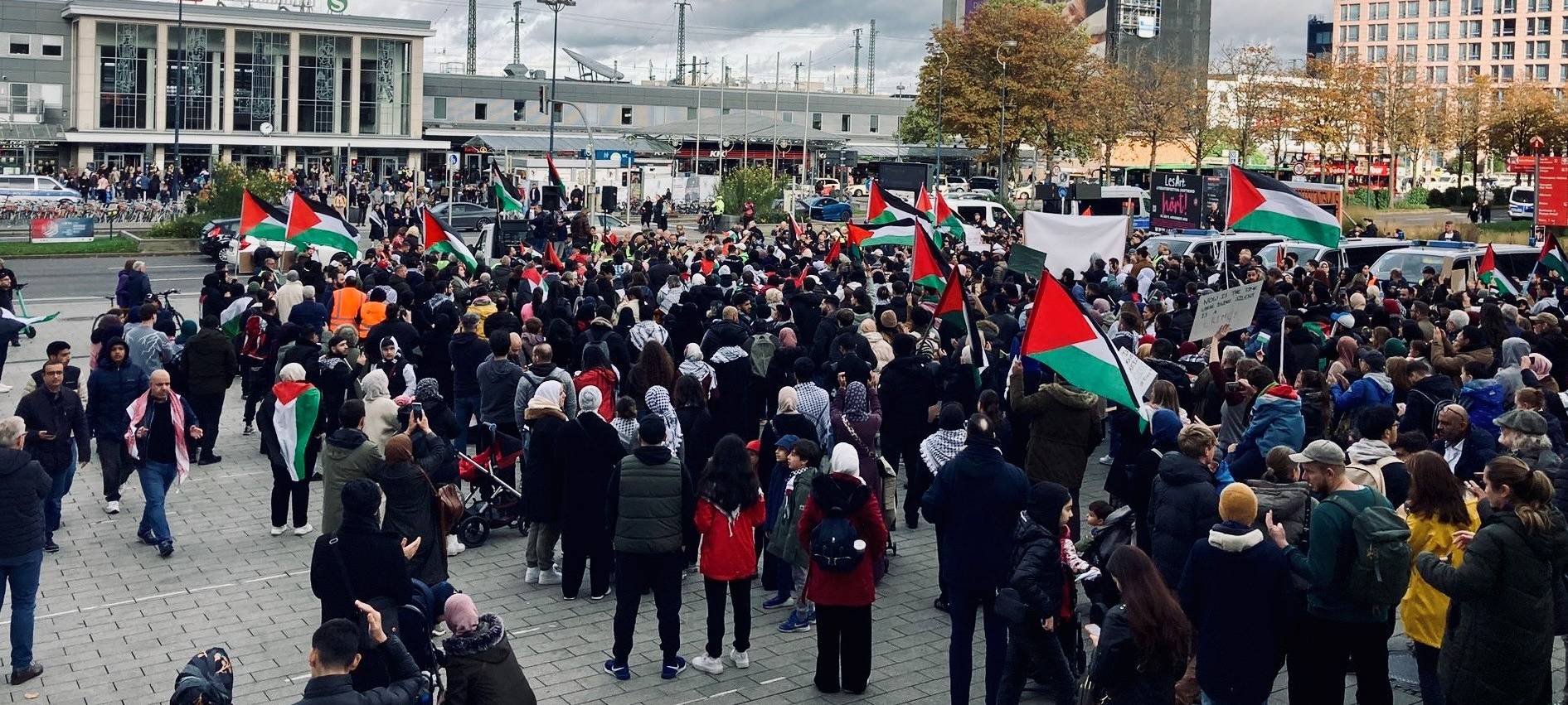Einige Verstöße bei Pro-Palästina-Demo in Dortmund
