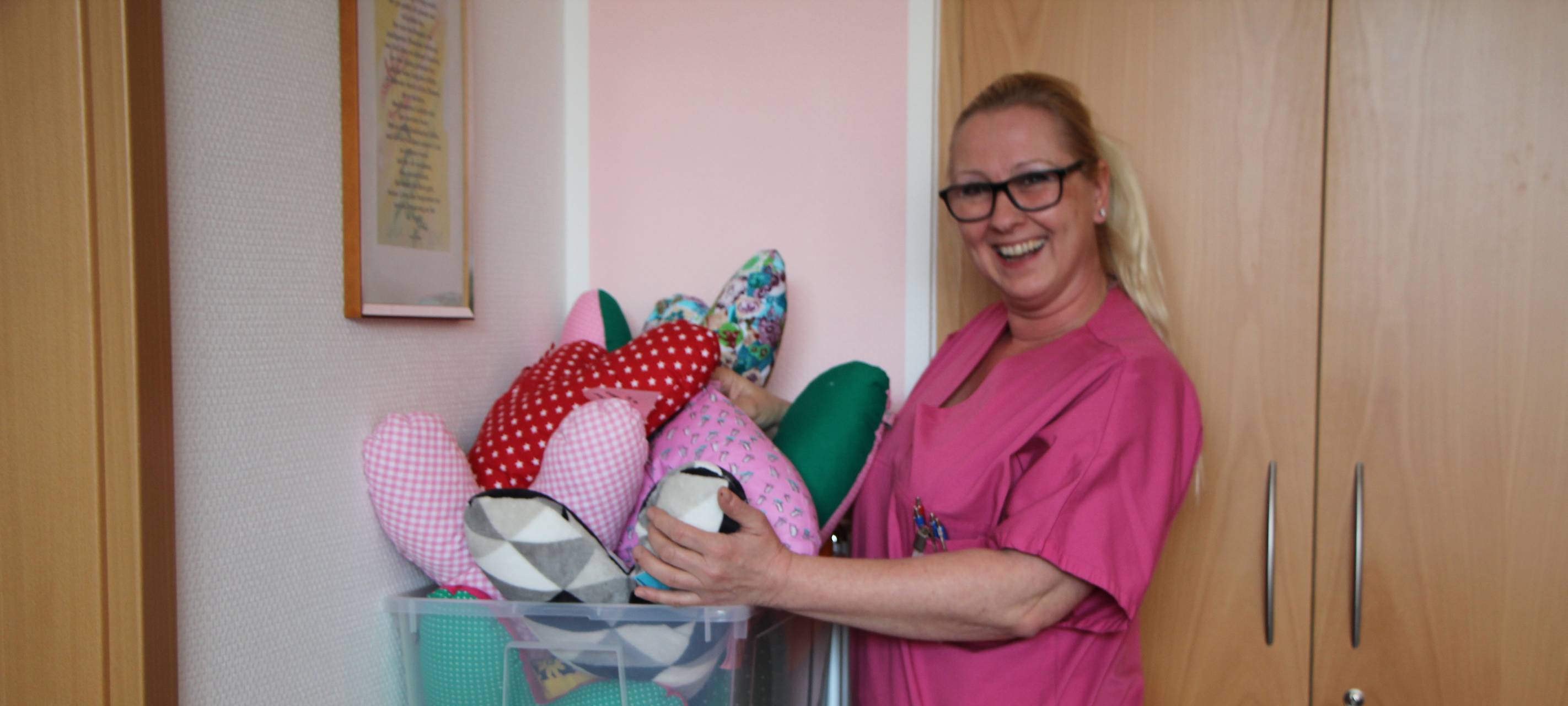 Gesichter eines Krankenhauses