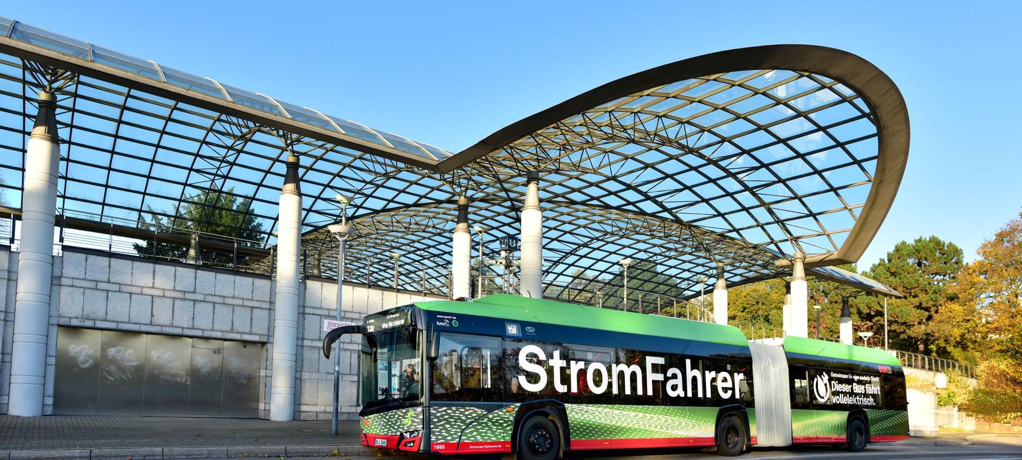 Elektrobusse gehen in Dortmund in Betrieb