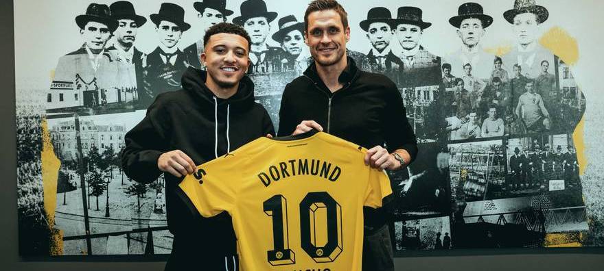 Offiziell: Jadon Sancho zurück bei Borussia Dortmund