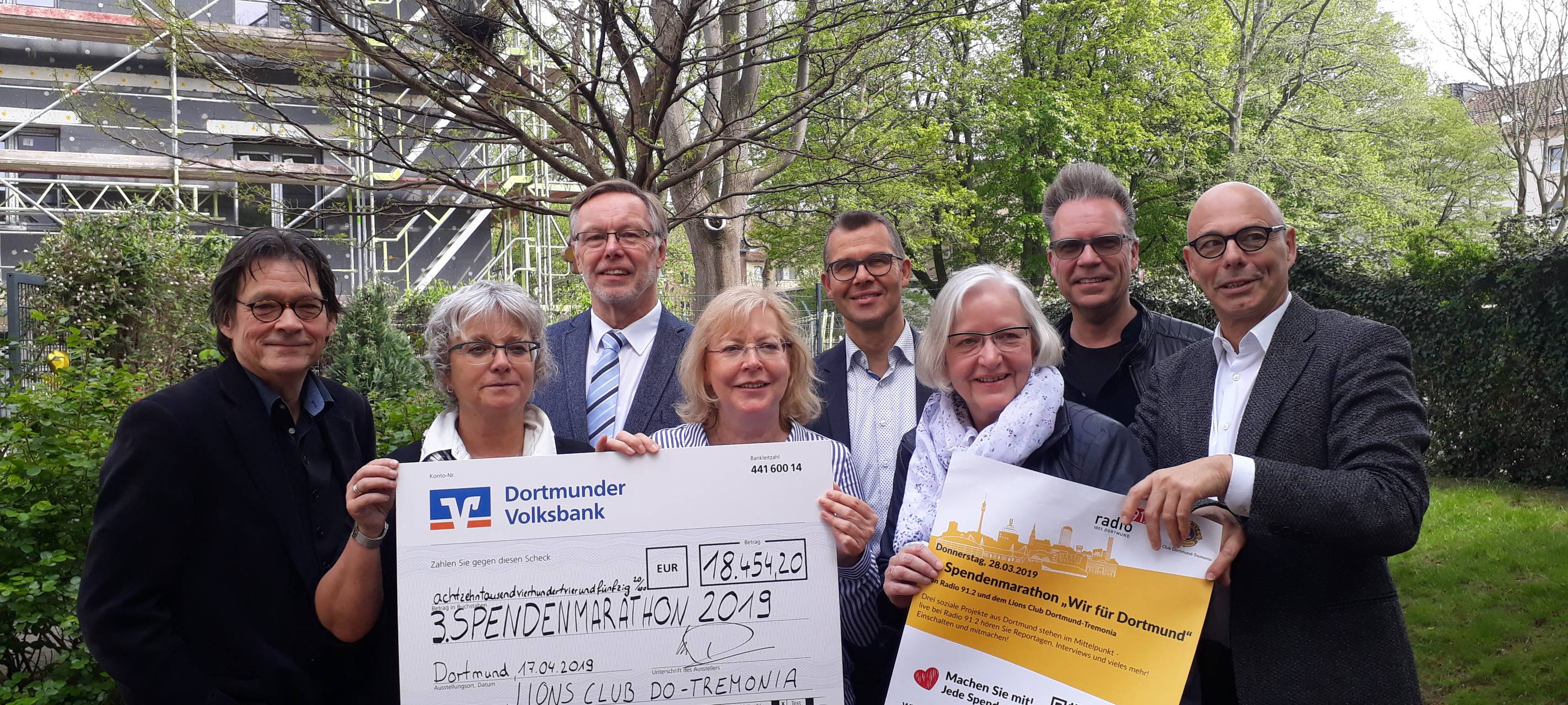 Spendensumme wurde an die sozialen Projekte übergeben