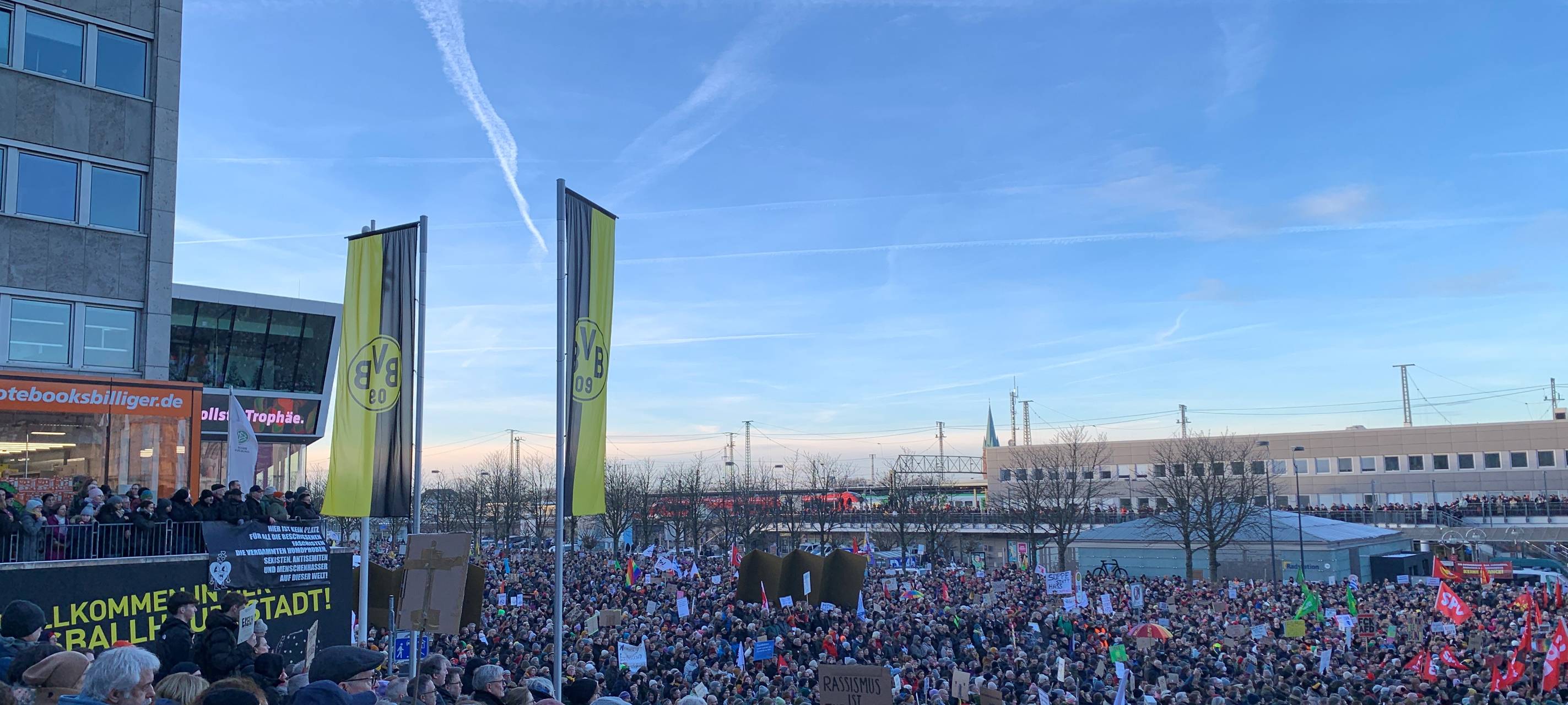 Mehrere Demos gegen AfD in Dortmund