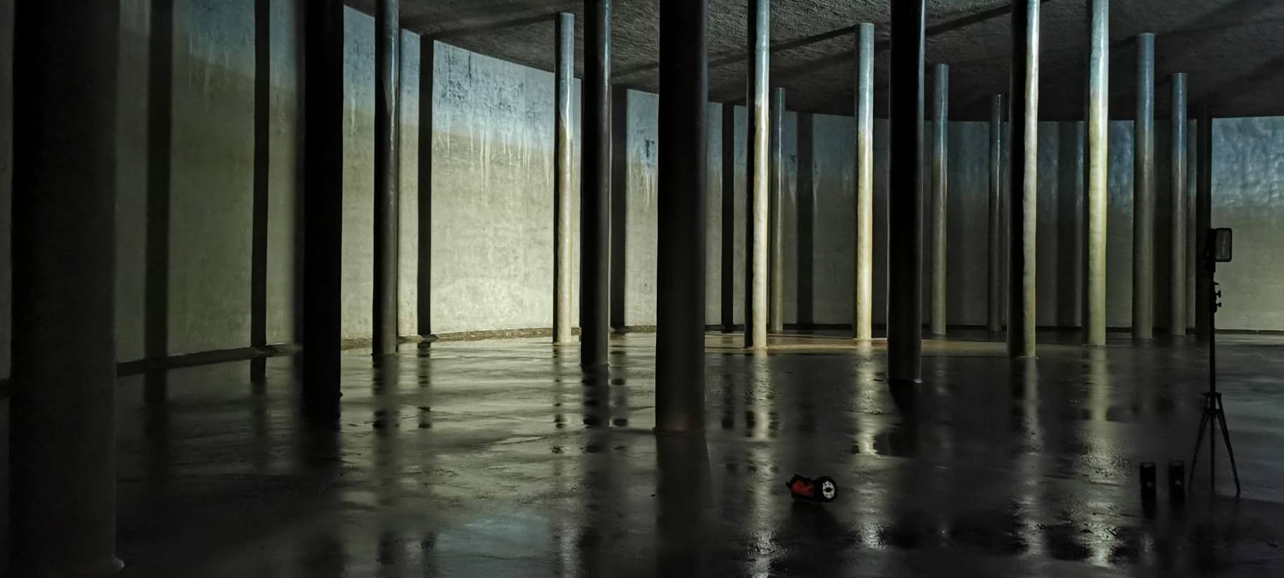 Exklusiv im Trinkwasserspeicher von Dortmund