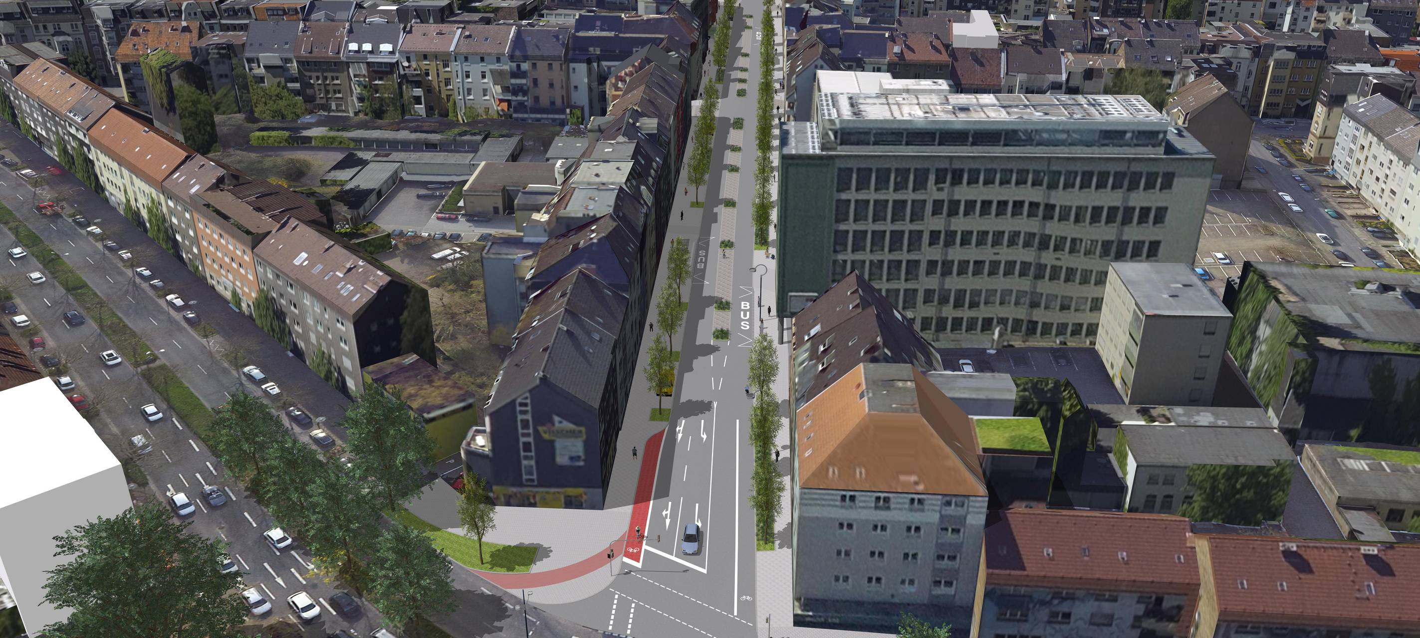 Dortmund: Saarlandstraße soll zur Spaziermeile werden