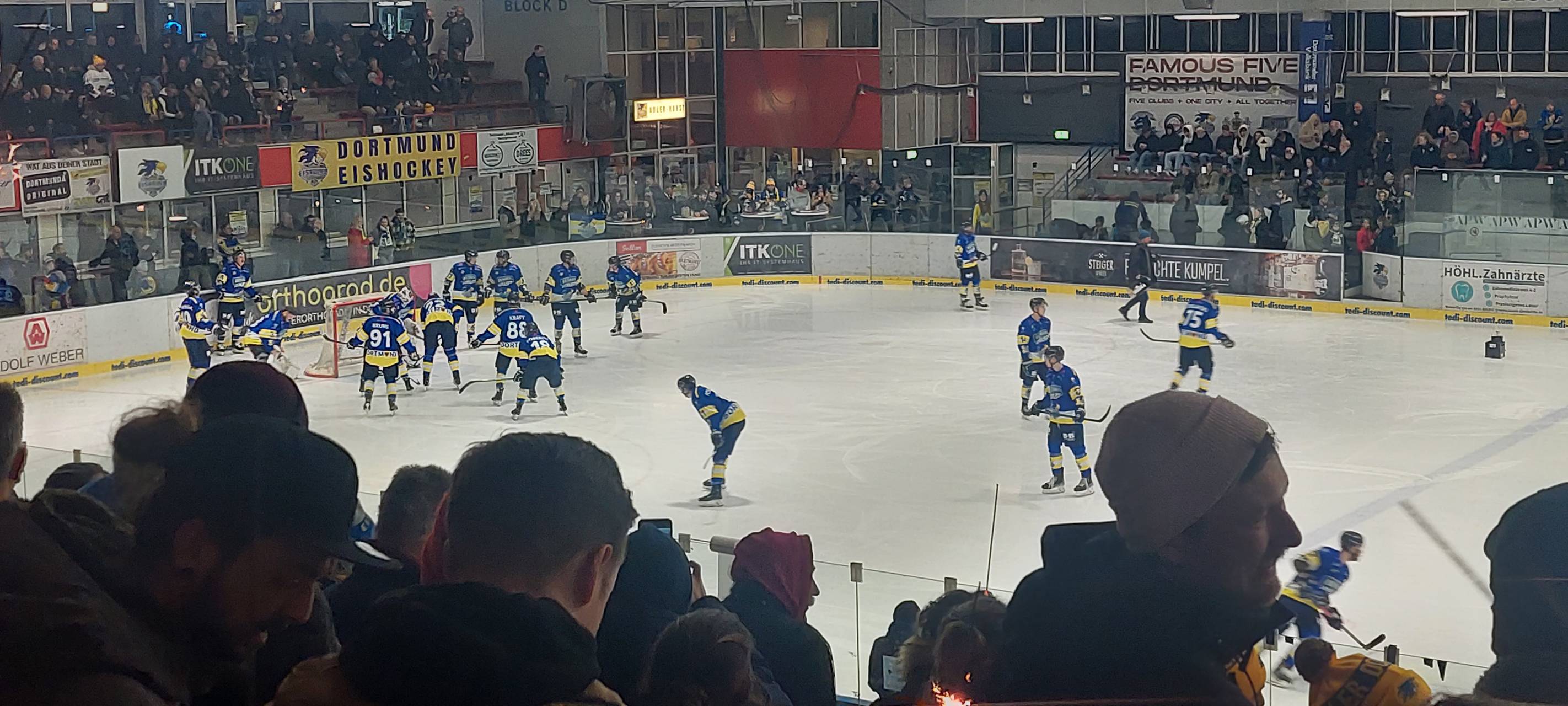 Eisadler Dortmund spielen um den Aufstieg
