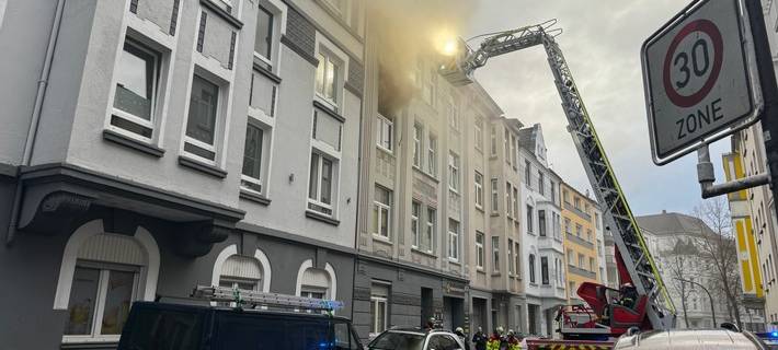 Feuer in der Dortmunder Nordstadt