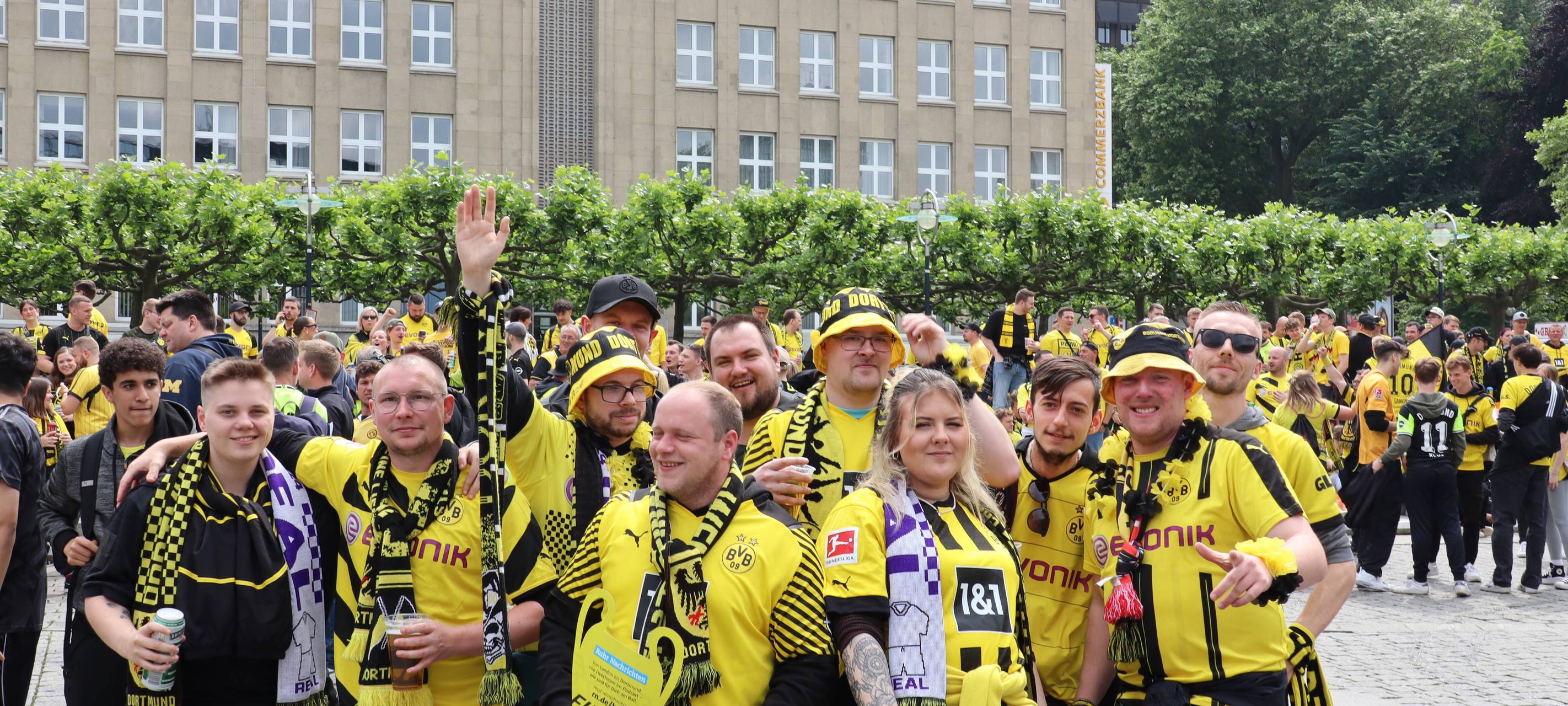 Das Finale in Dortmund und London