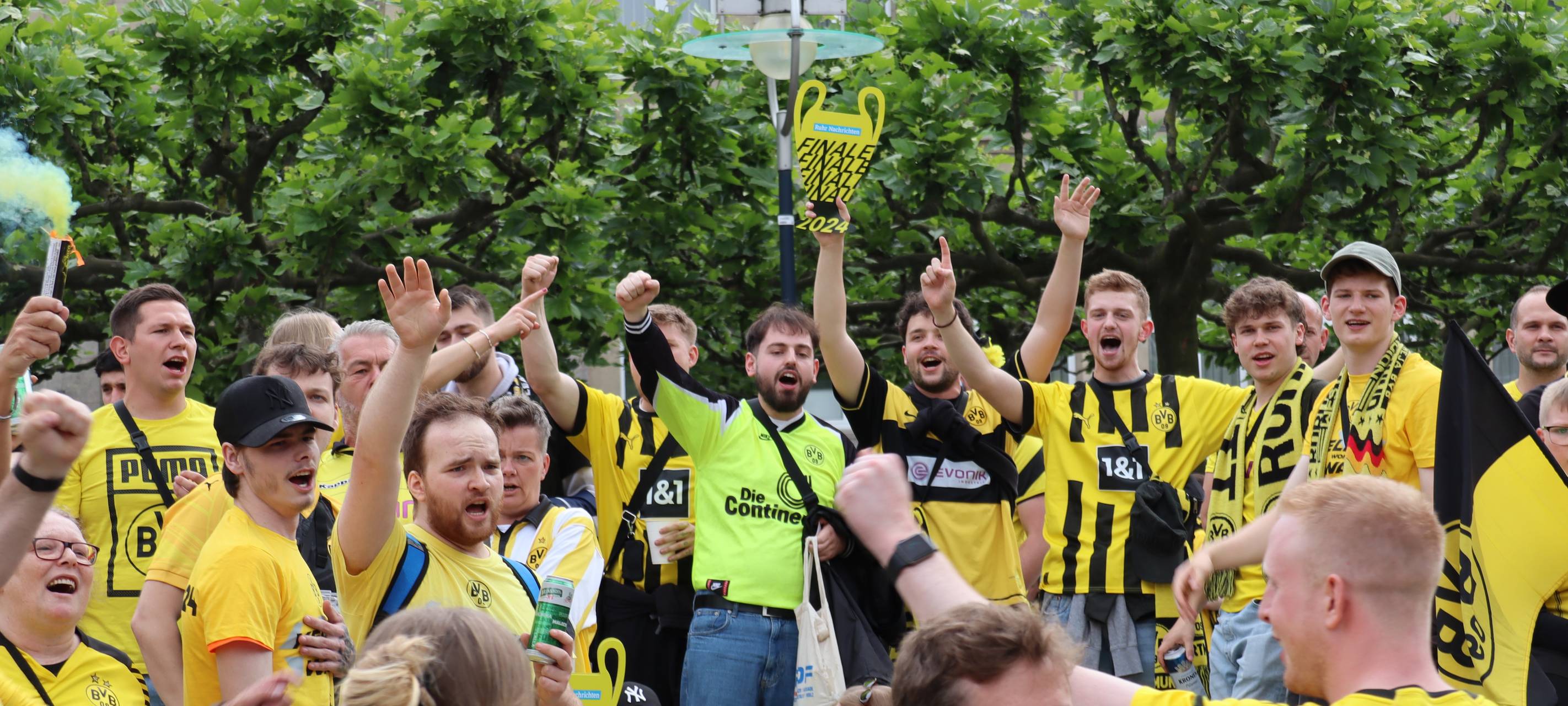 Das Finale in Dortmund und London