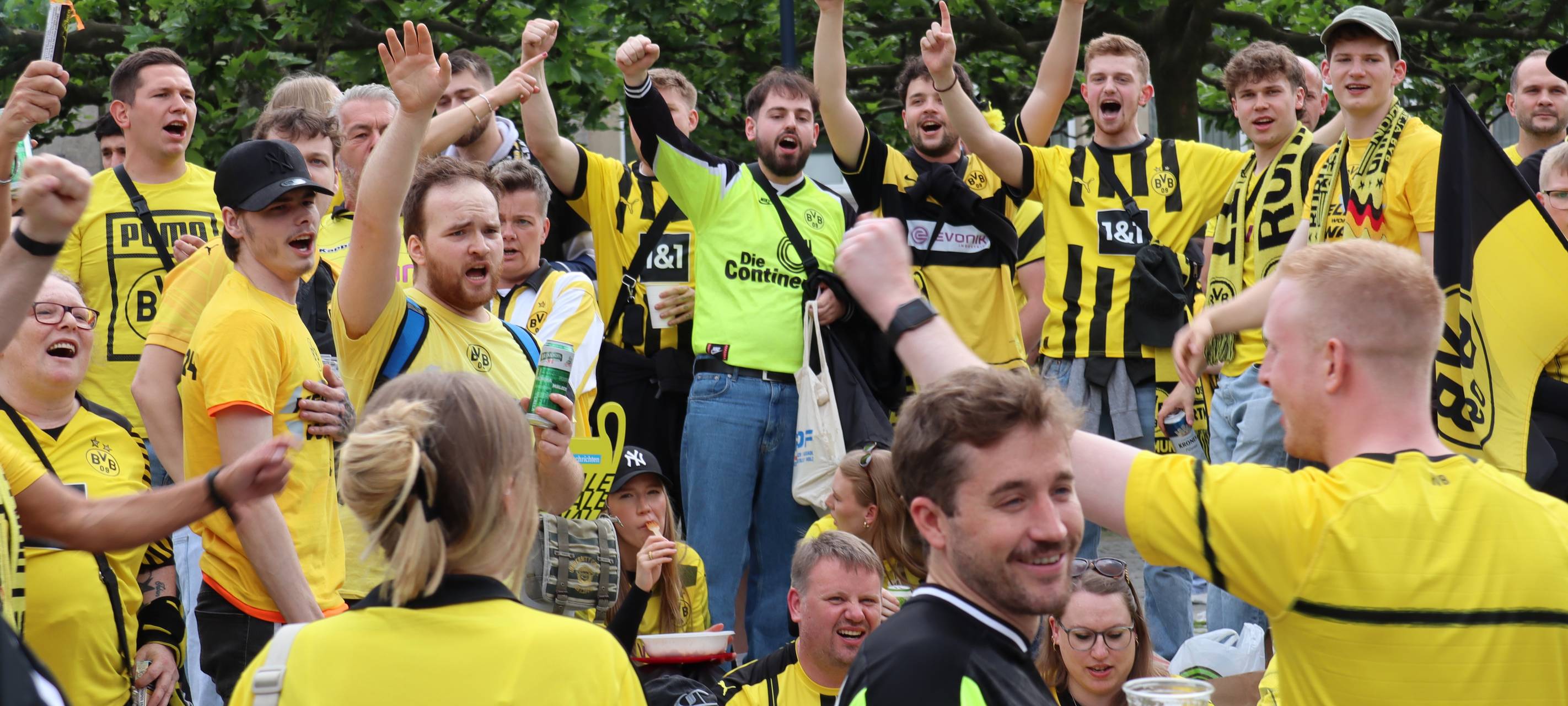 Das Finale in Dortmund und London
