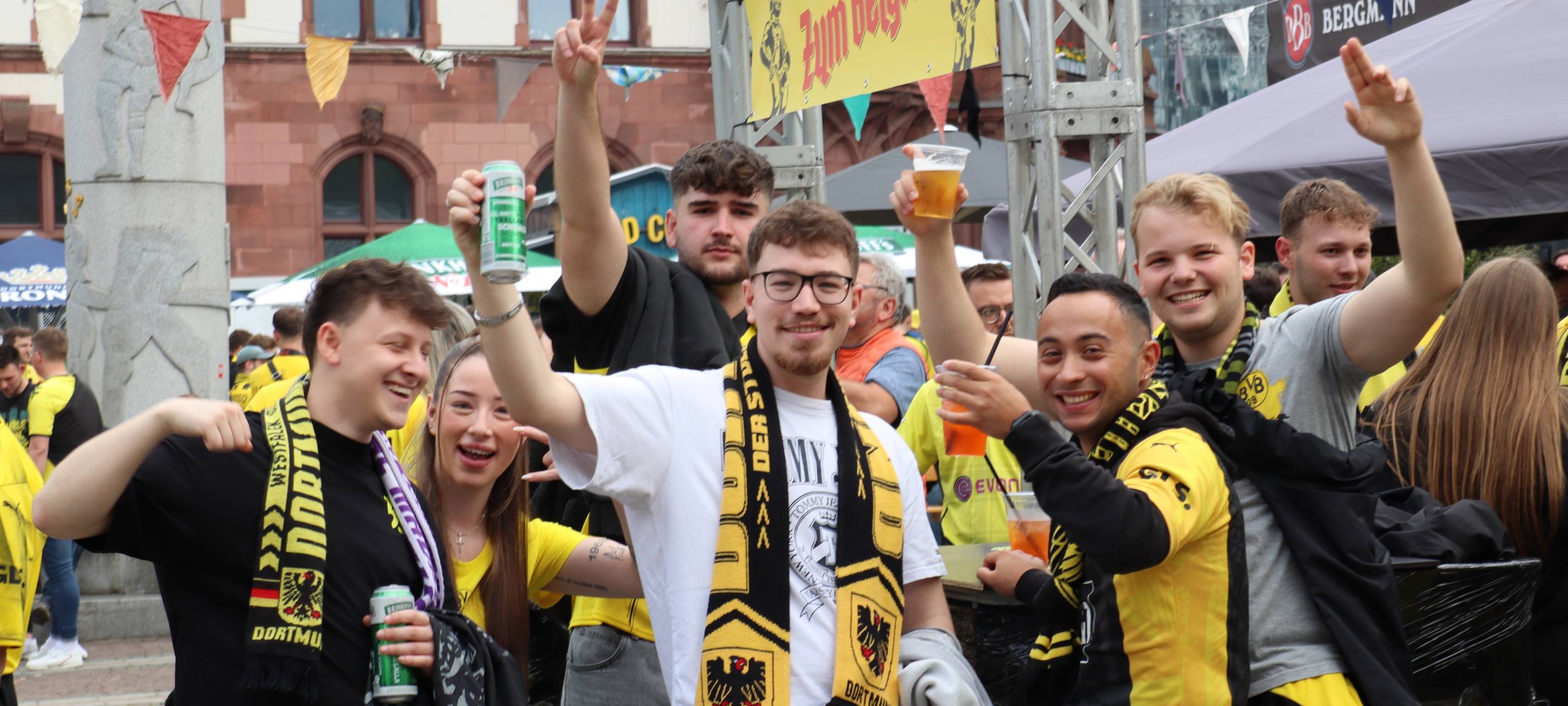 Das Finale in Dortmund und London