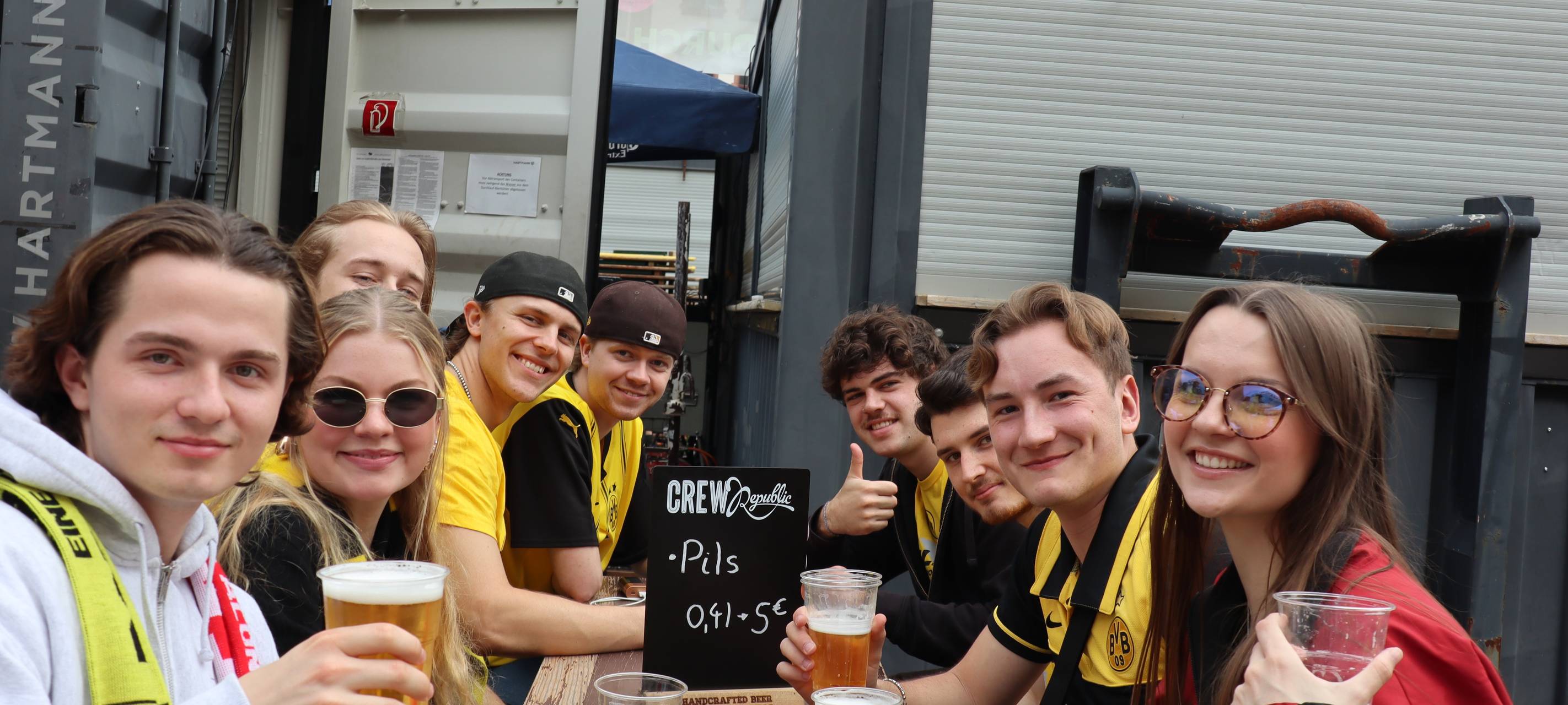 Das Finale in Dortmund und London