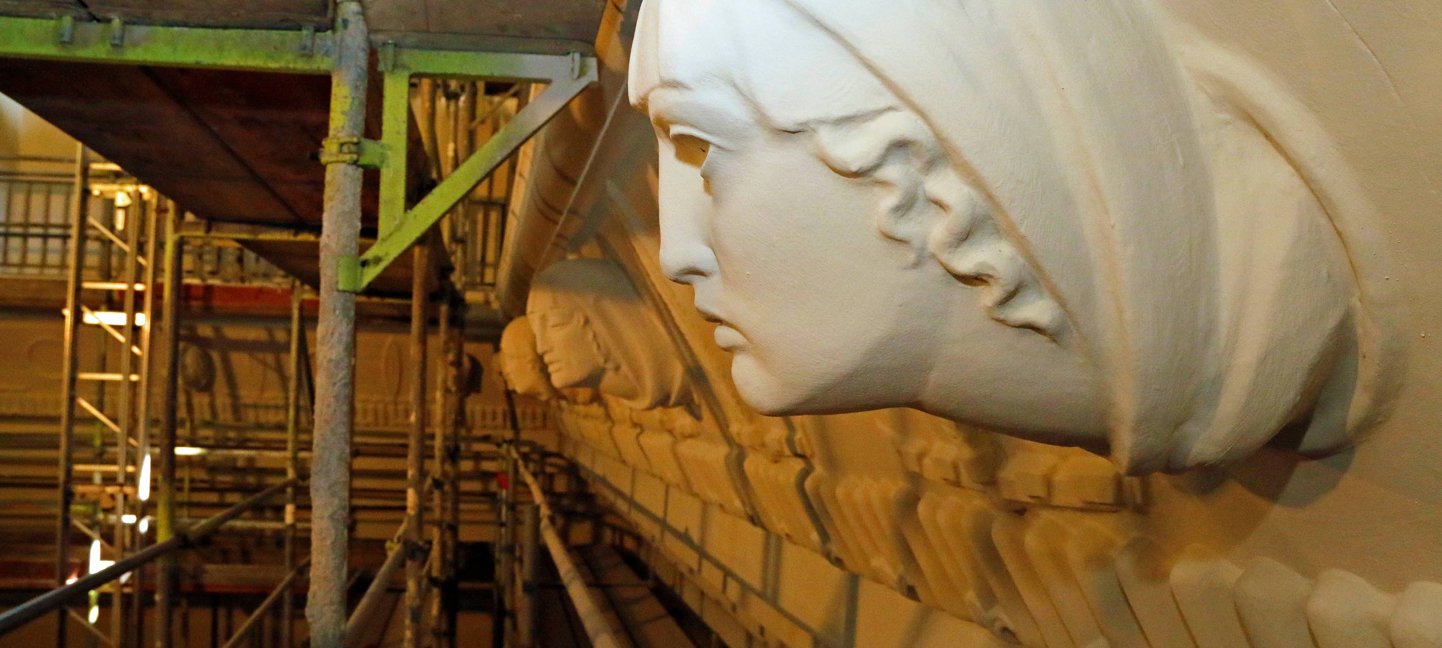 Große Trauerhalle bald fertig