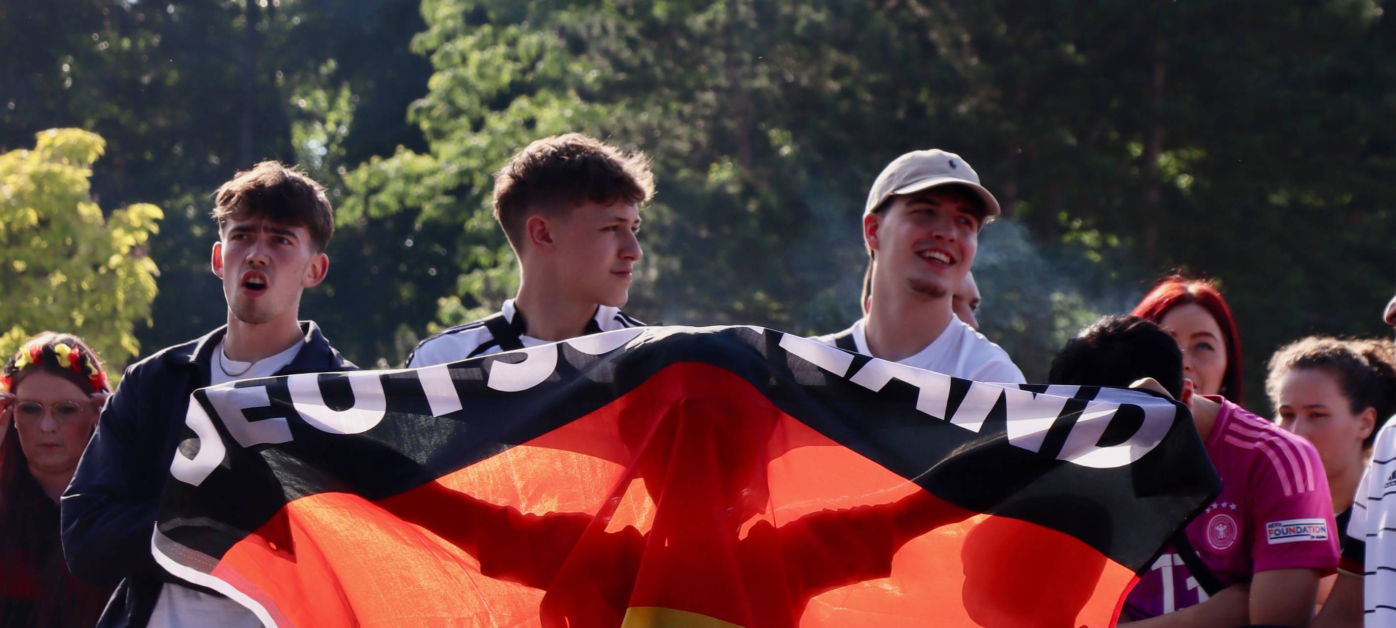 Dortmund feiert: Public Viewing der Europameisterschaft - Deutschland gegen Ungarn und Türkei gegen Georgien