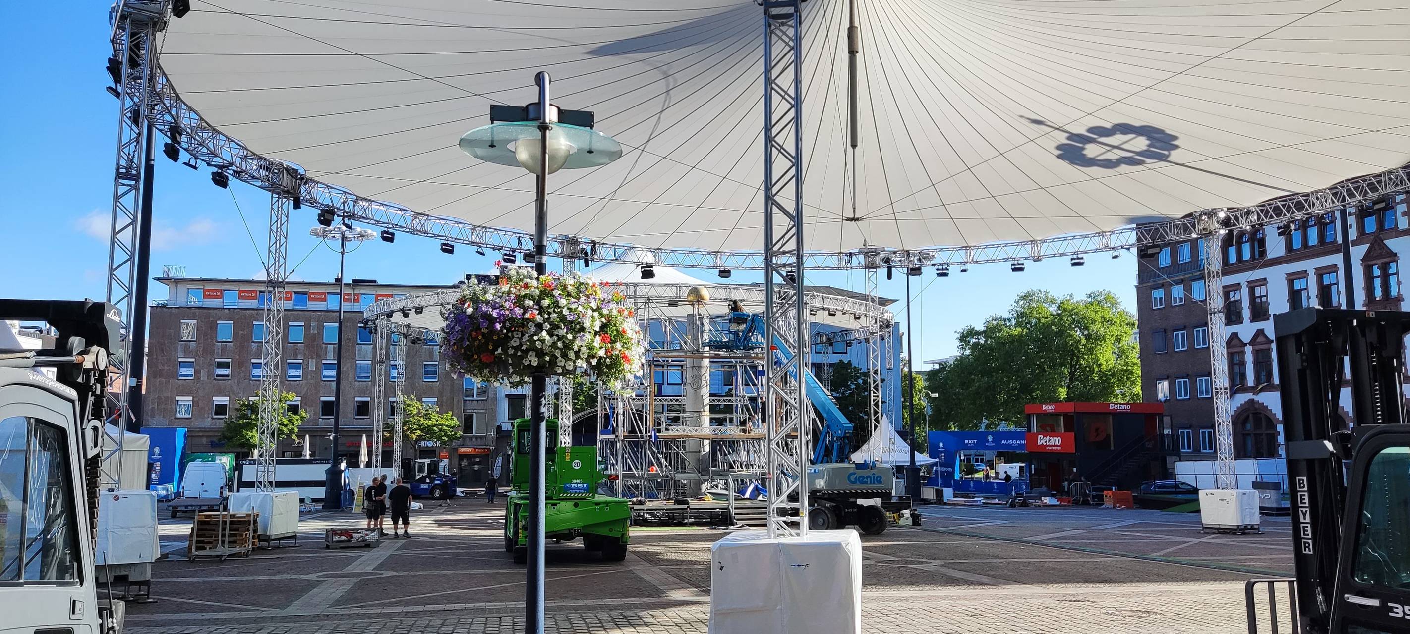 EM in Dortmund: Friedensplatz zurück in Normalzustand