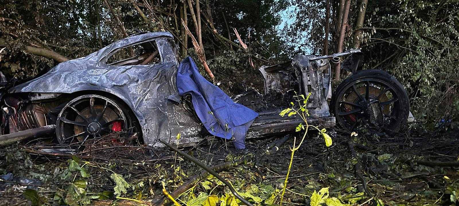 Dortmund: Zwei Tote - Porsche brennt aus