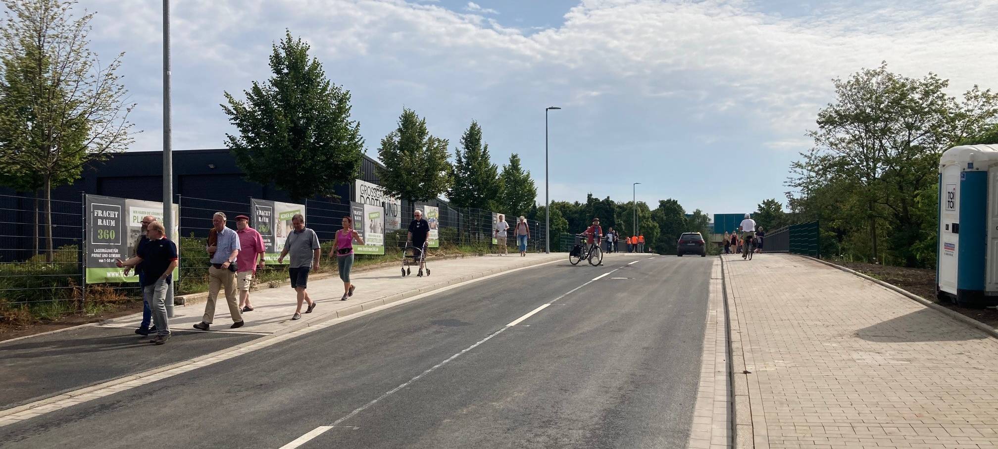 Remberg-Brücke in Dortmund endlich fertig