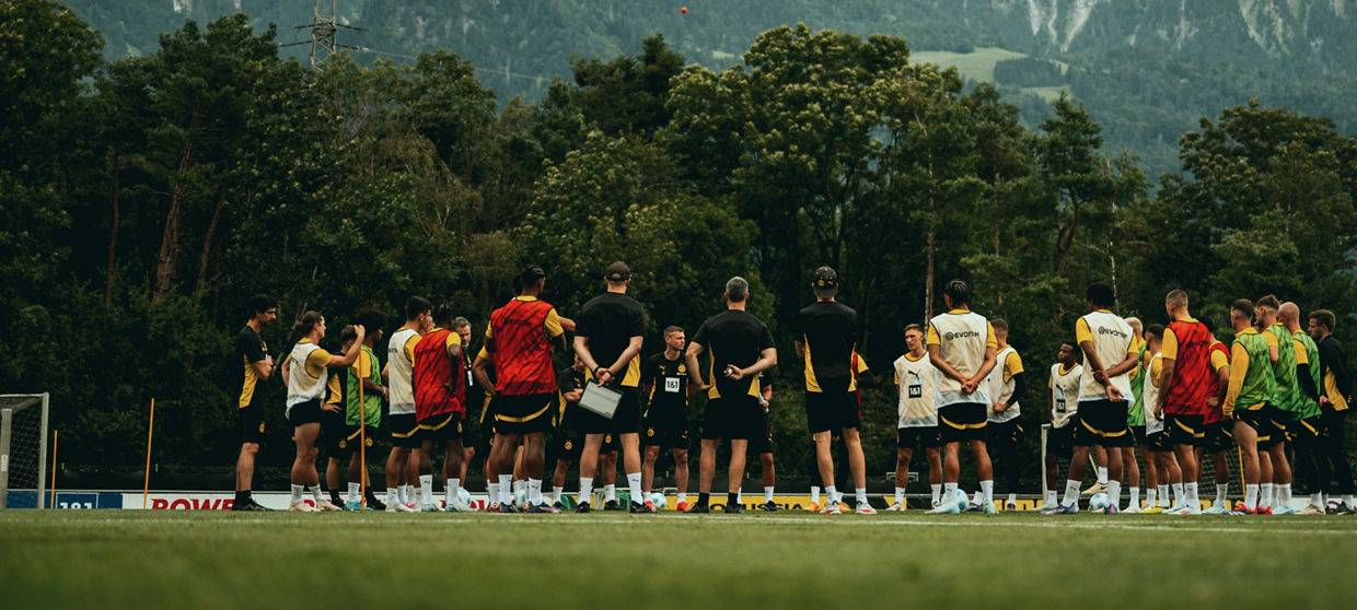 Borussia Dortmund im Trainingslager