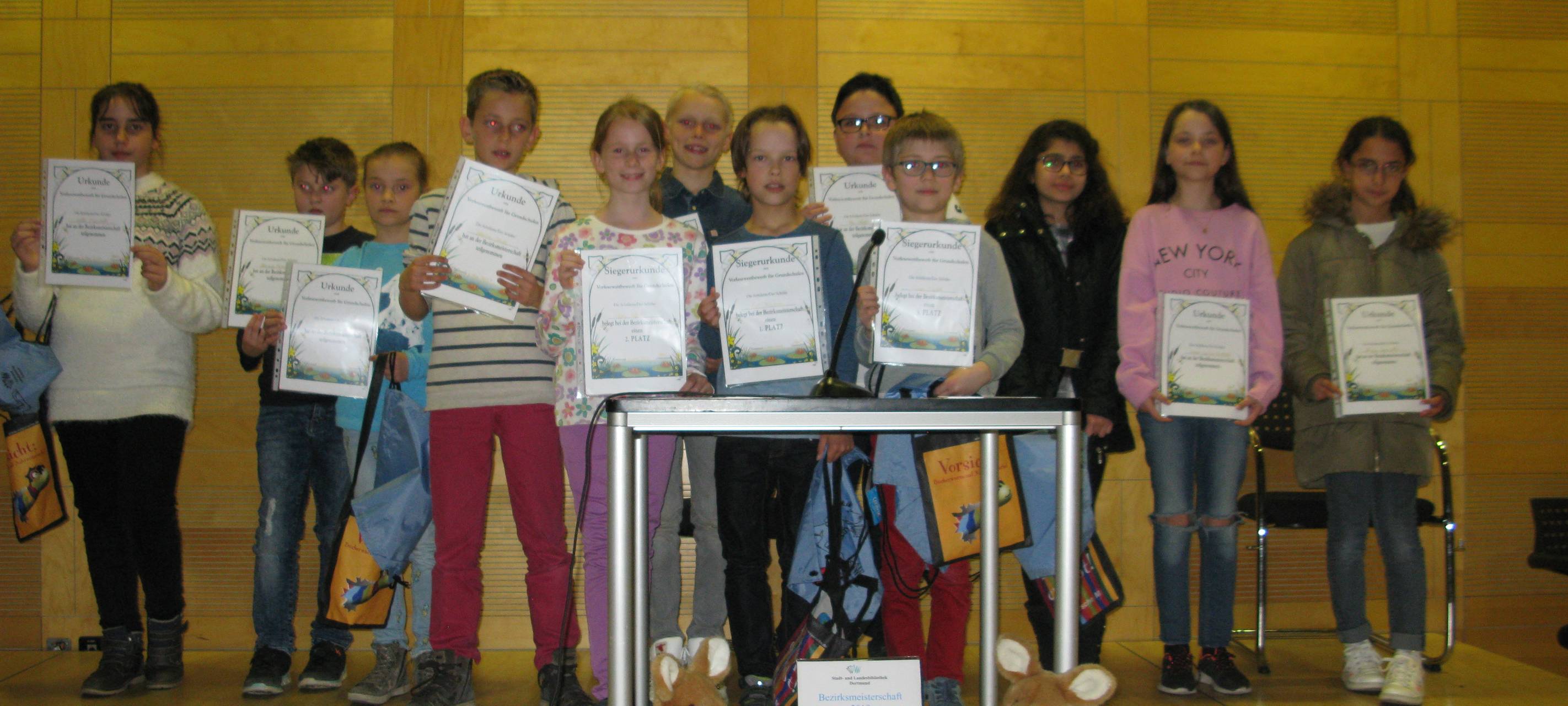 Vorlesewettbewerb in der Zentralbibliothek