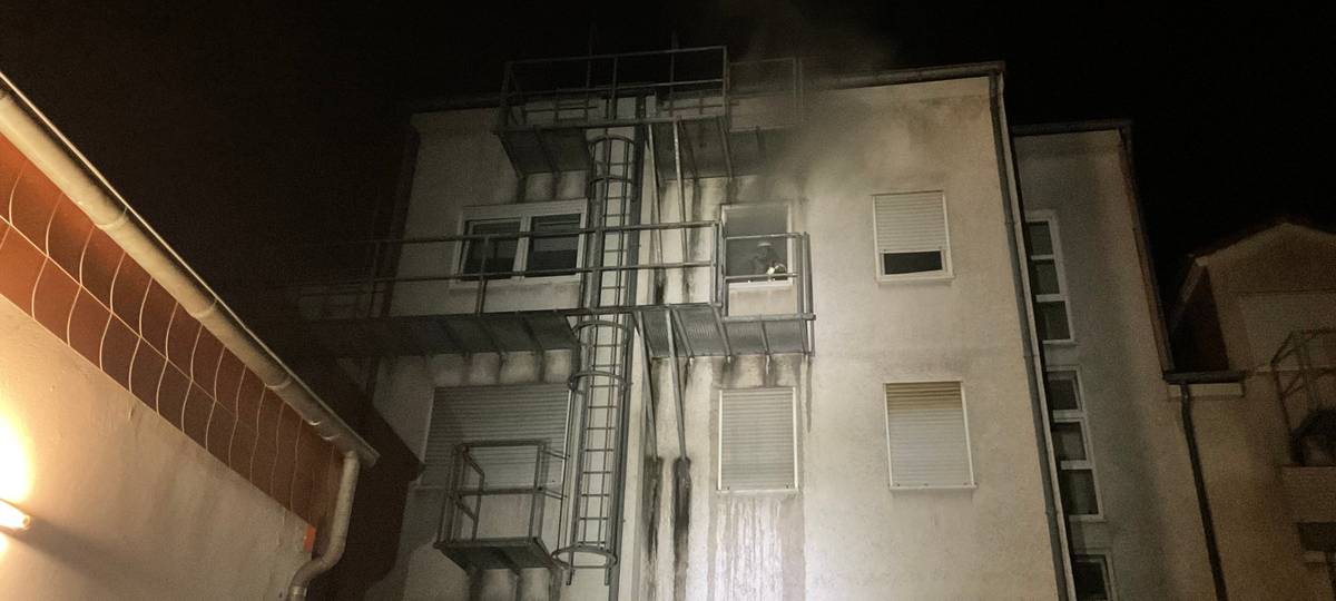 Wohnungsbrand in Innenstadt von Dortmund