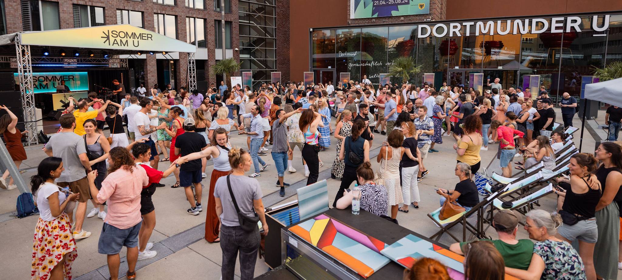 Der "Sommer am U" lockte diesmal mit 13.000 Besuchern ein breites Publikum an