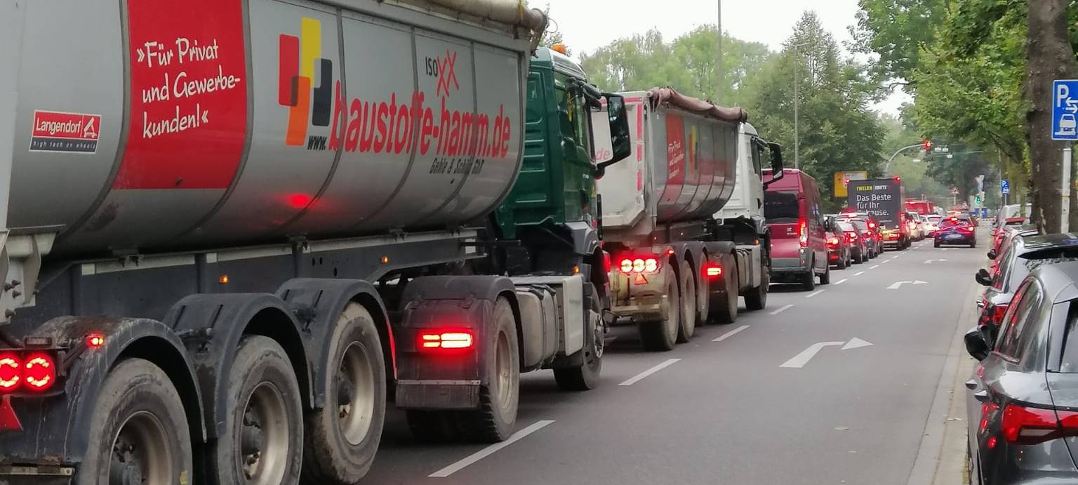 Wir für euch - wir für Dortmund: Baustelle an der Kreuzstraße