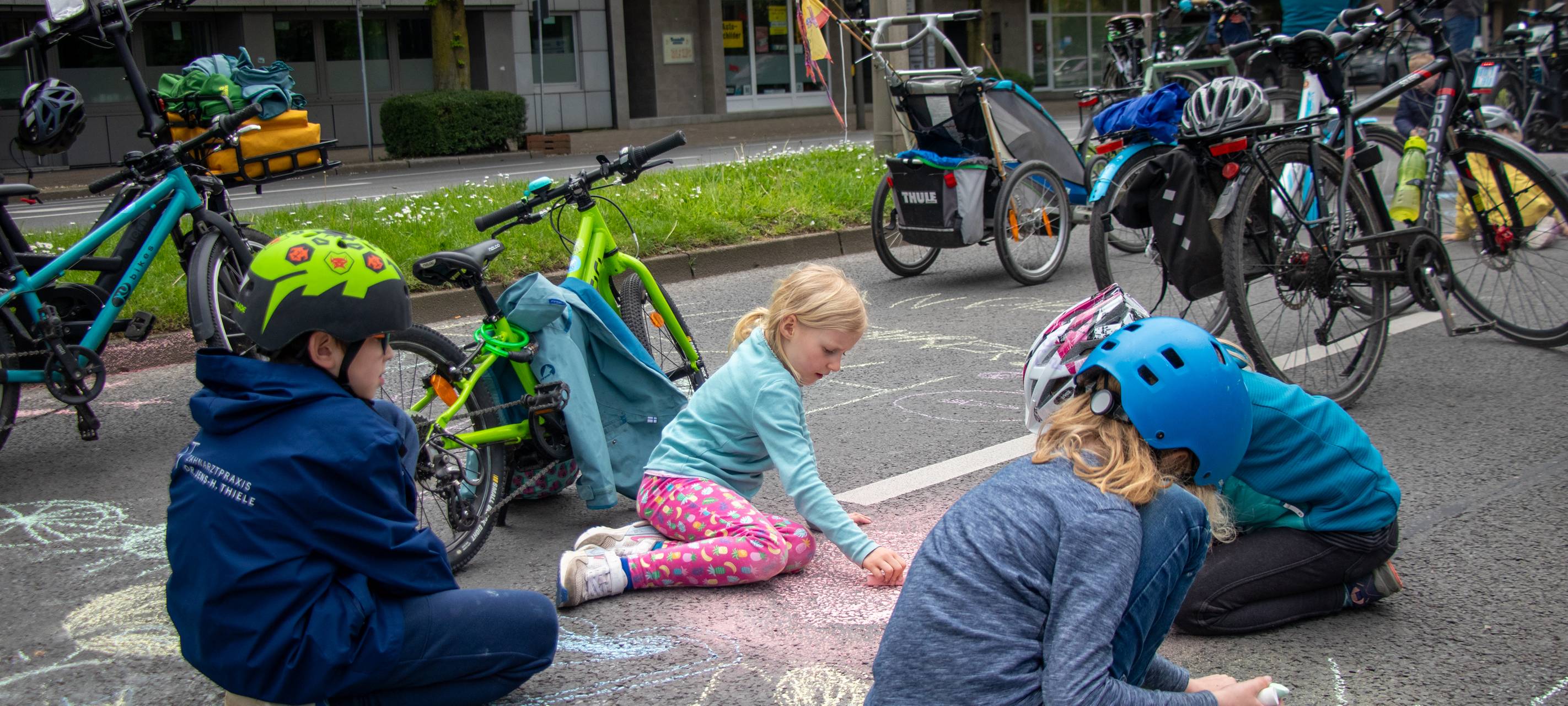 Kiddical Mass in Dortmund