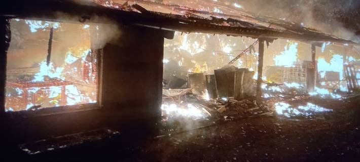 Scheunenbrand beschäftigte Feuerwehr Dortmund