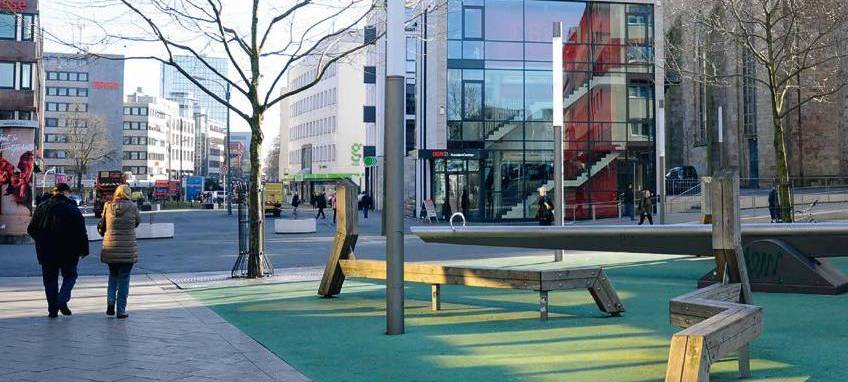 Platz von Amiens in Dortmund jetzt eingezäunt