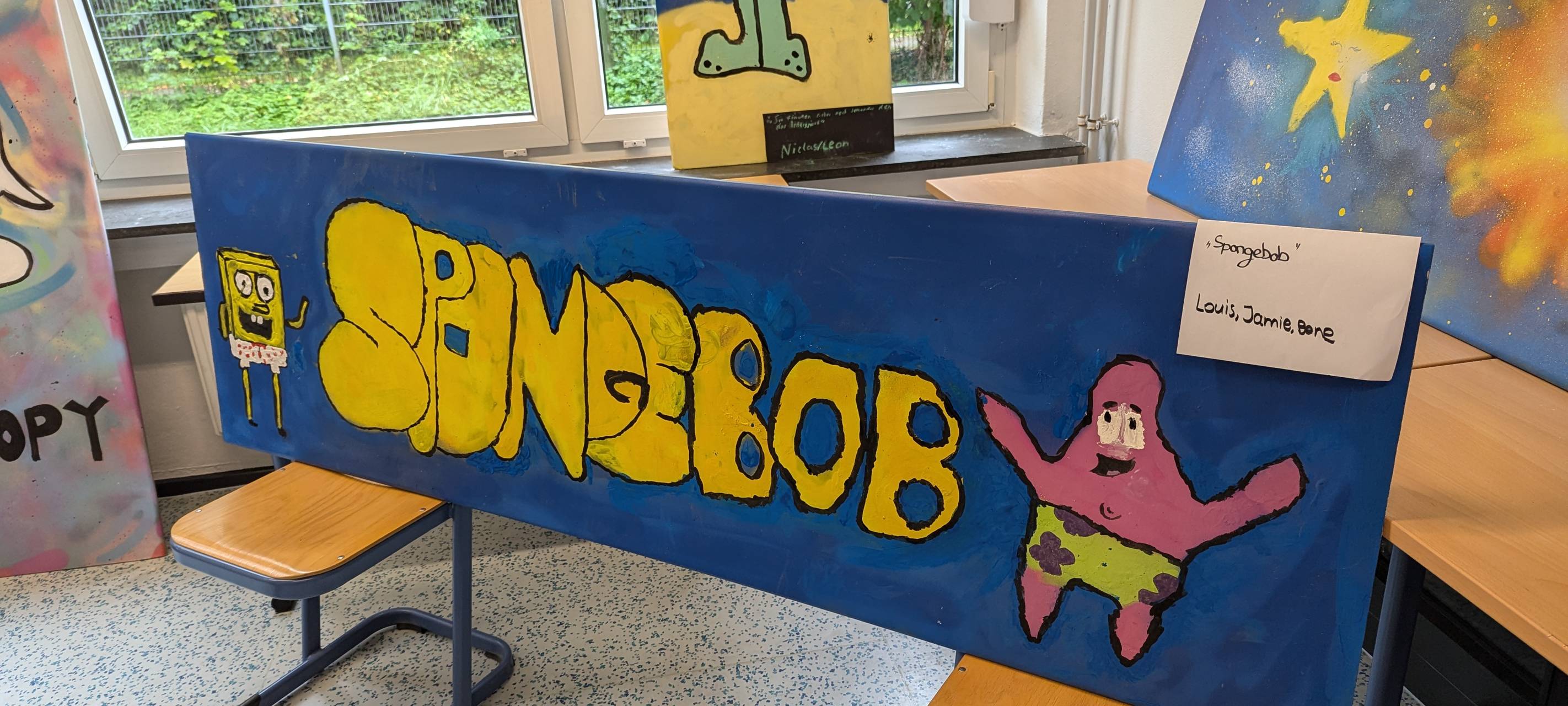 Graffiti Albert Einstein-Realschule