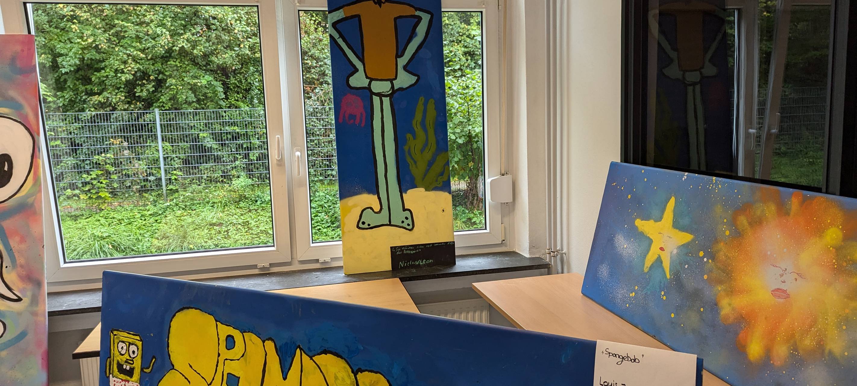 Graffiti Albert Einstein-Realschule