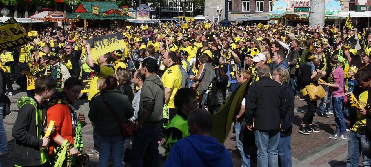 Stadt bereitet sich auf eine mögliche Meisterfeier vor
