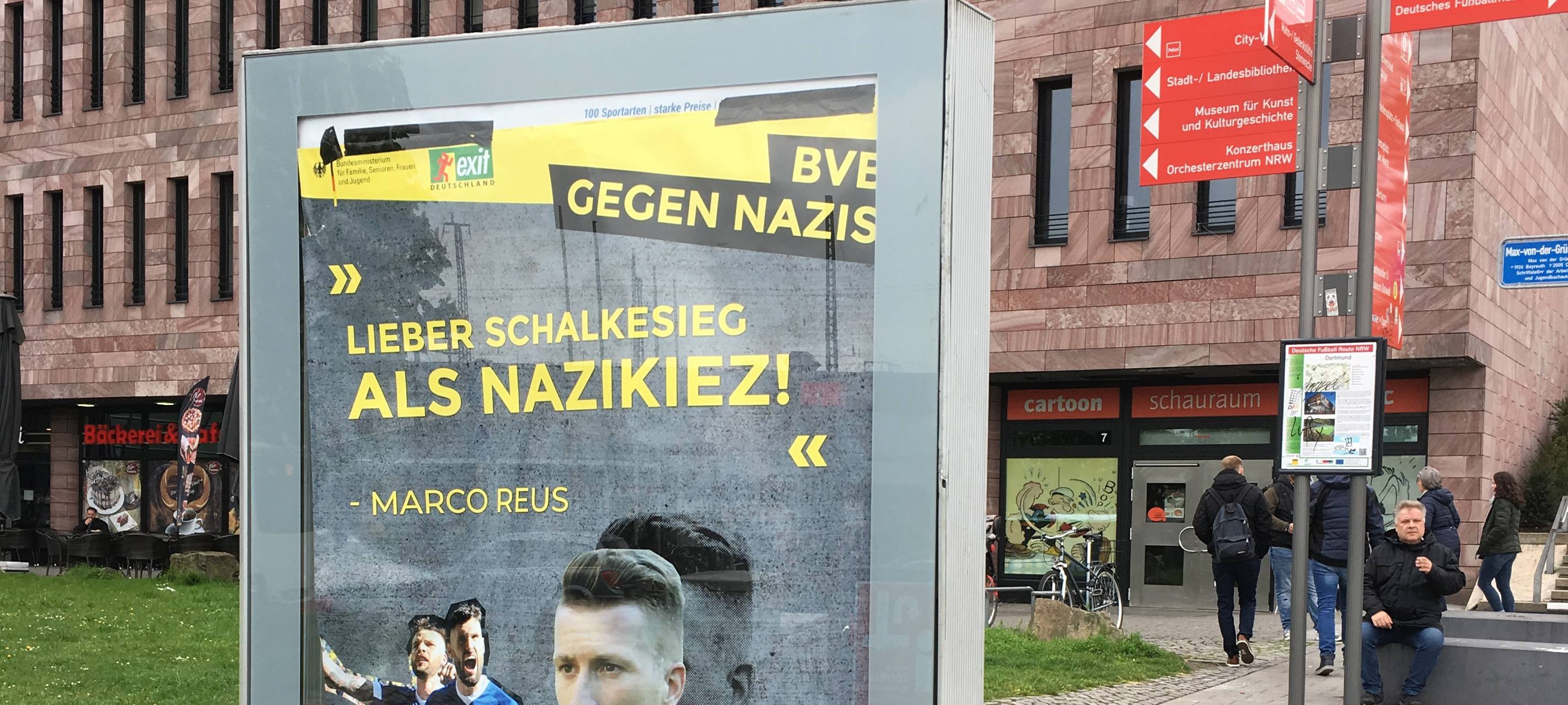 Gefälschte BVB-Kampagne gegen Rechts