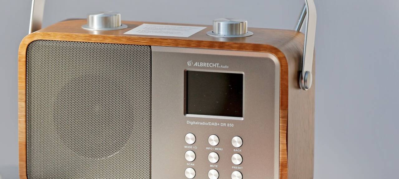 Ein Radio mit Digitalempfang.