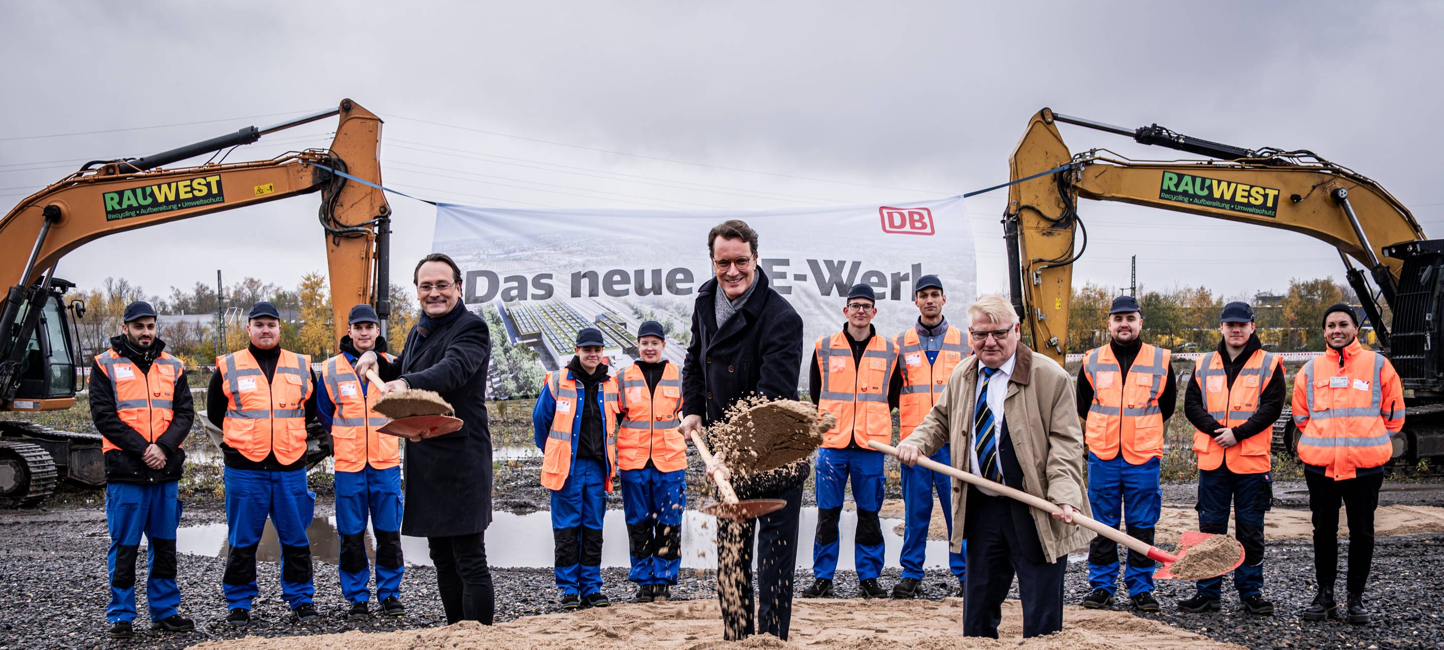 Dortmund: Spatenstich für neues ICE-Werk