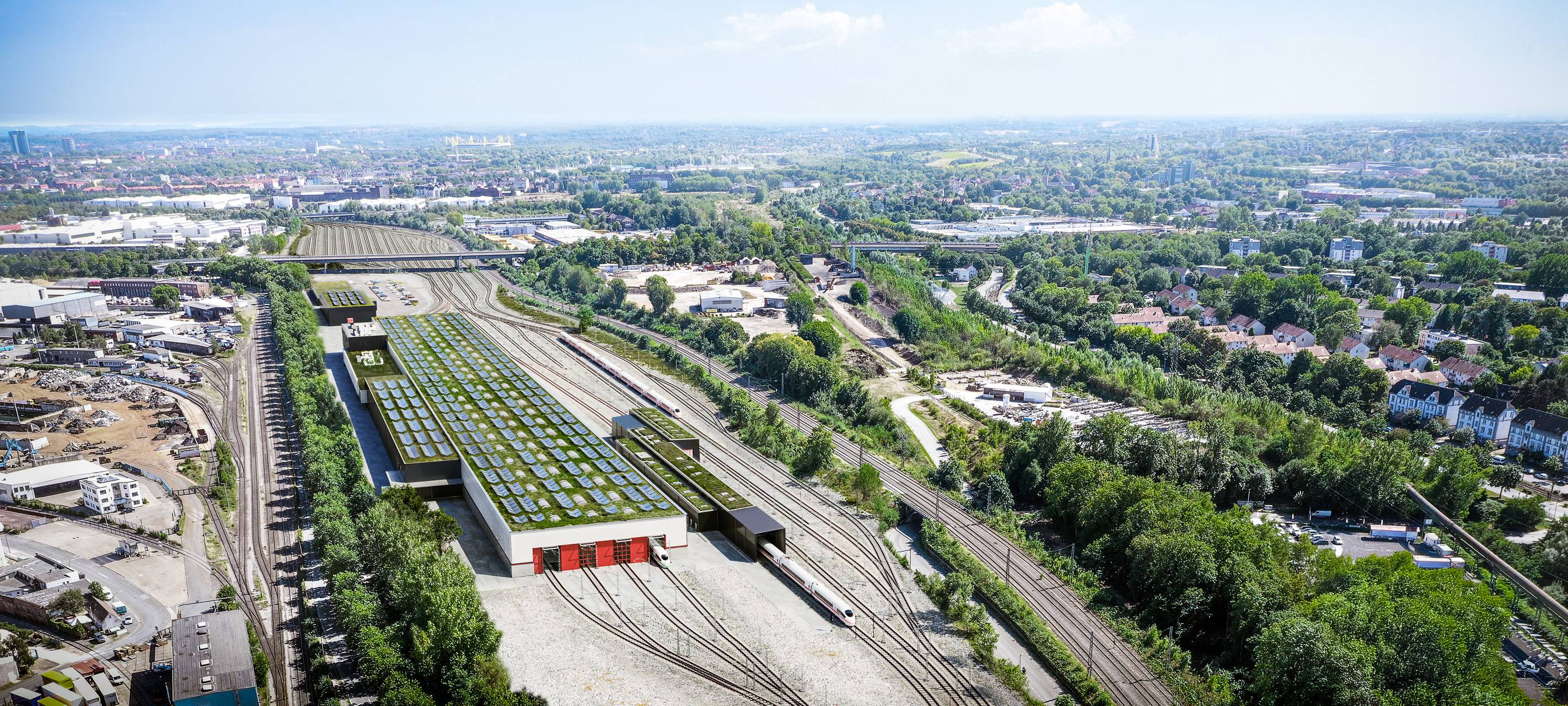 Dortmund: Spatenstich für neues ICE-Werk