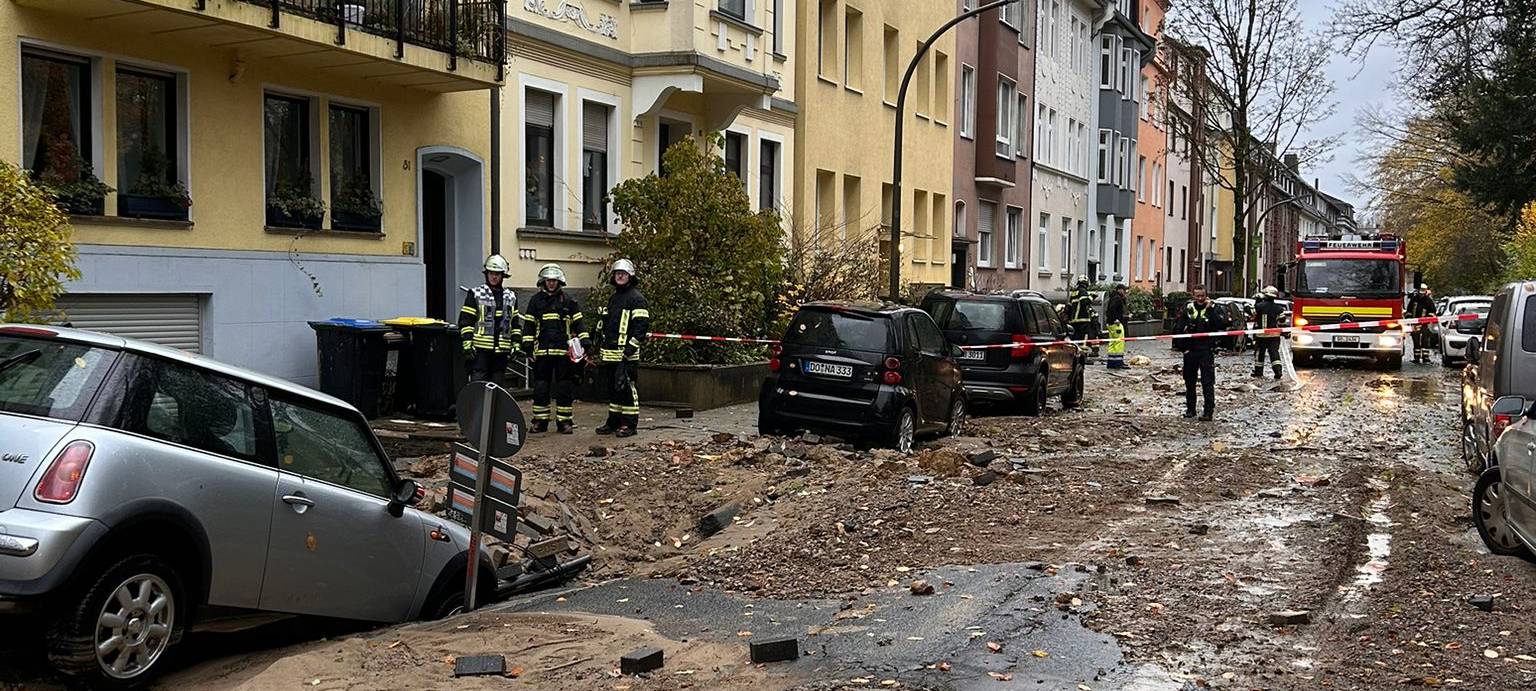 Liveticker zum Wasserrohrbruch in Dortmund