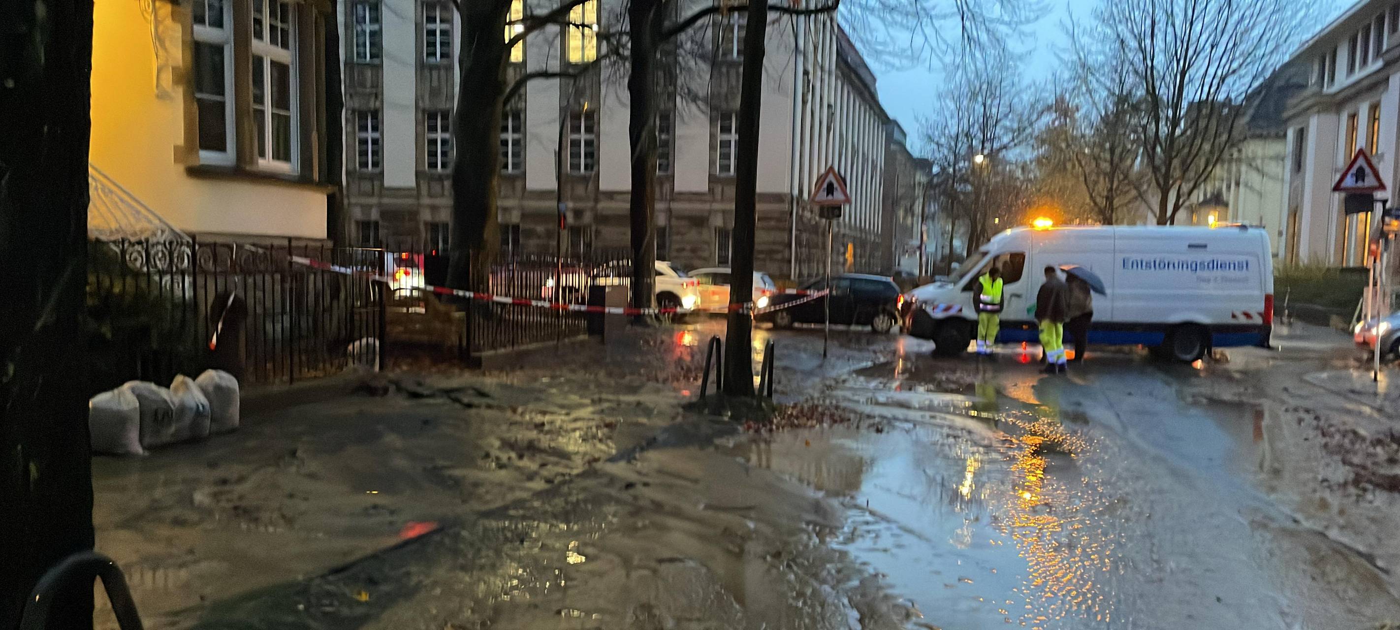 Dortmund: Wieder Wasserrohrbruch im Kaiserviertel
