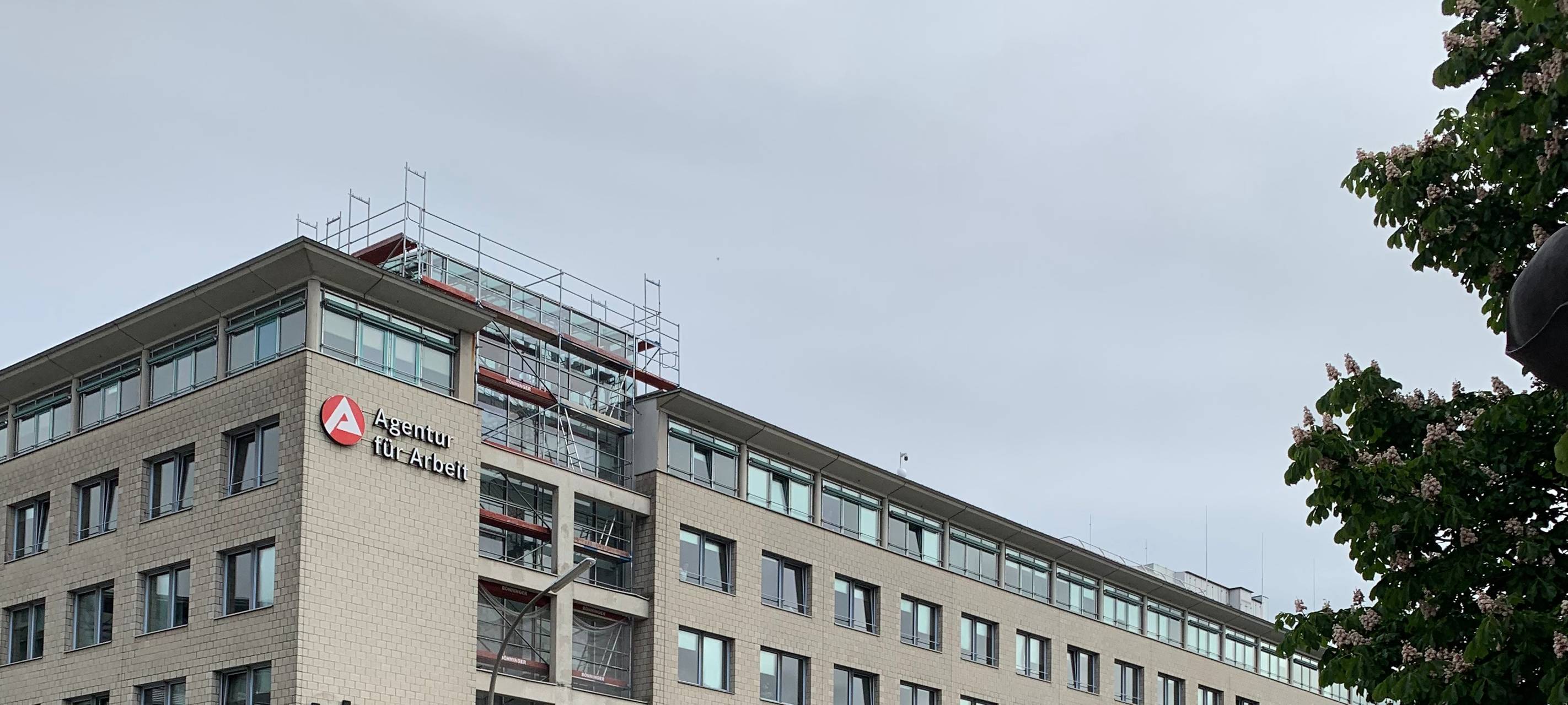 Großeinsatz an der Hauptpost