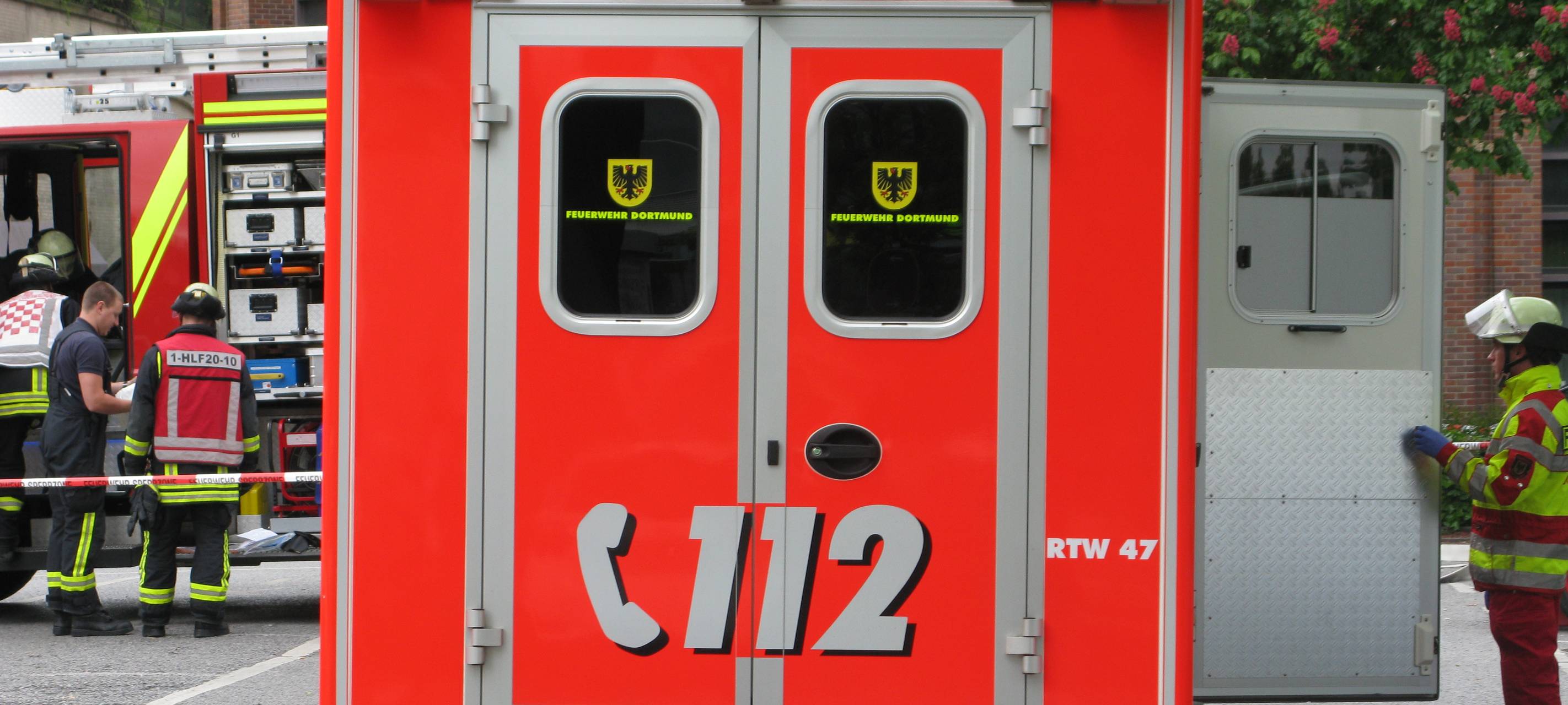 Zugeparkte Rettungswege in Dortmund