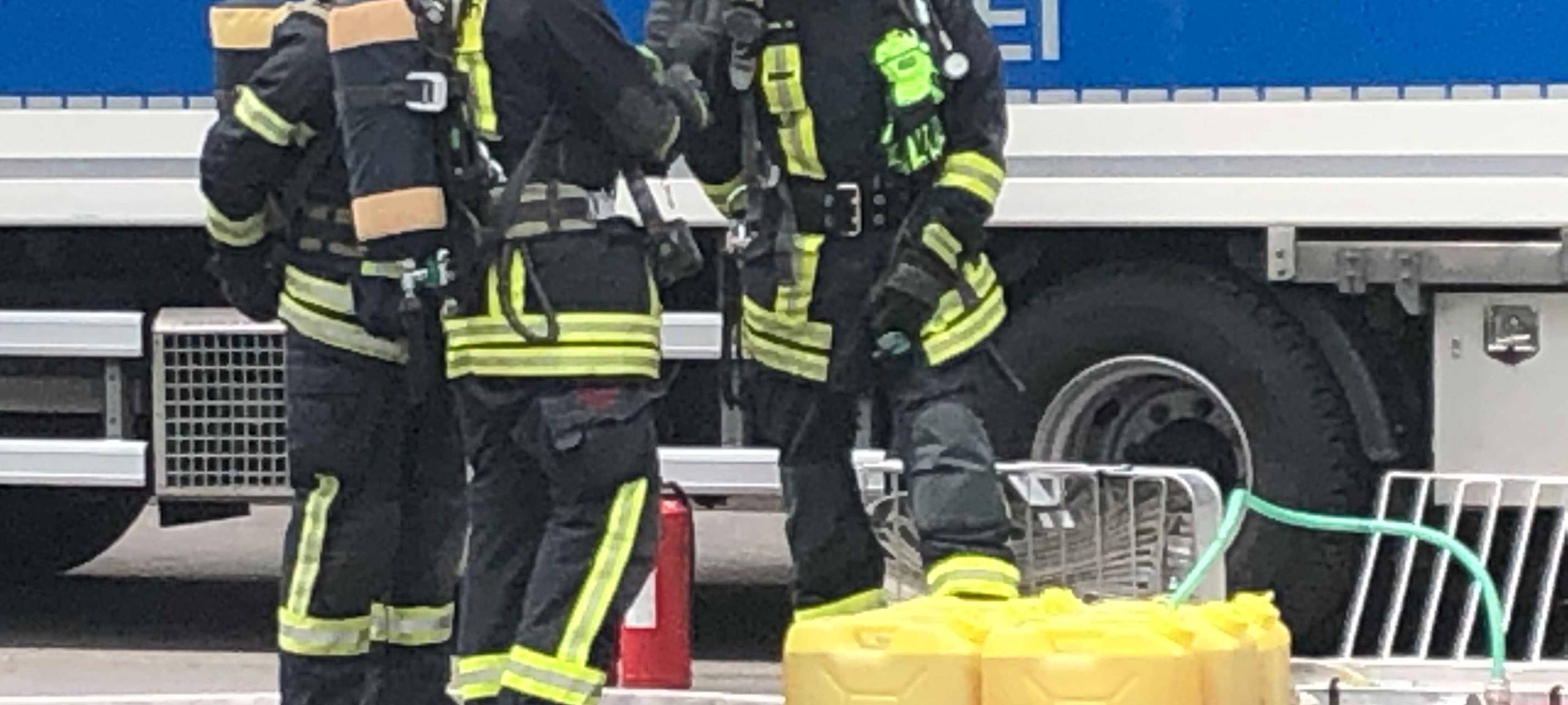 Großeinsatz an der Hauptpost