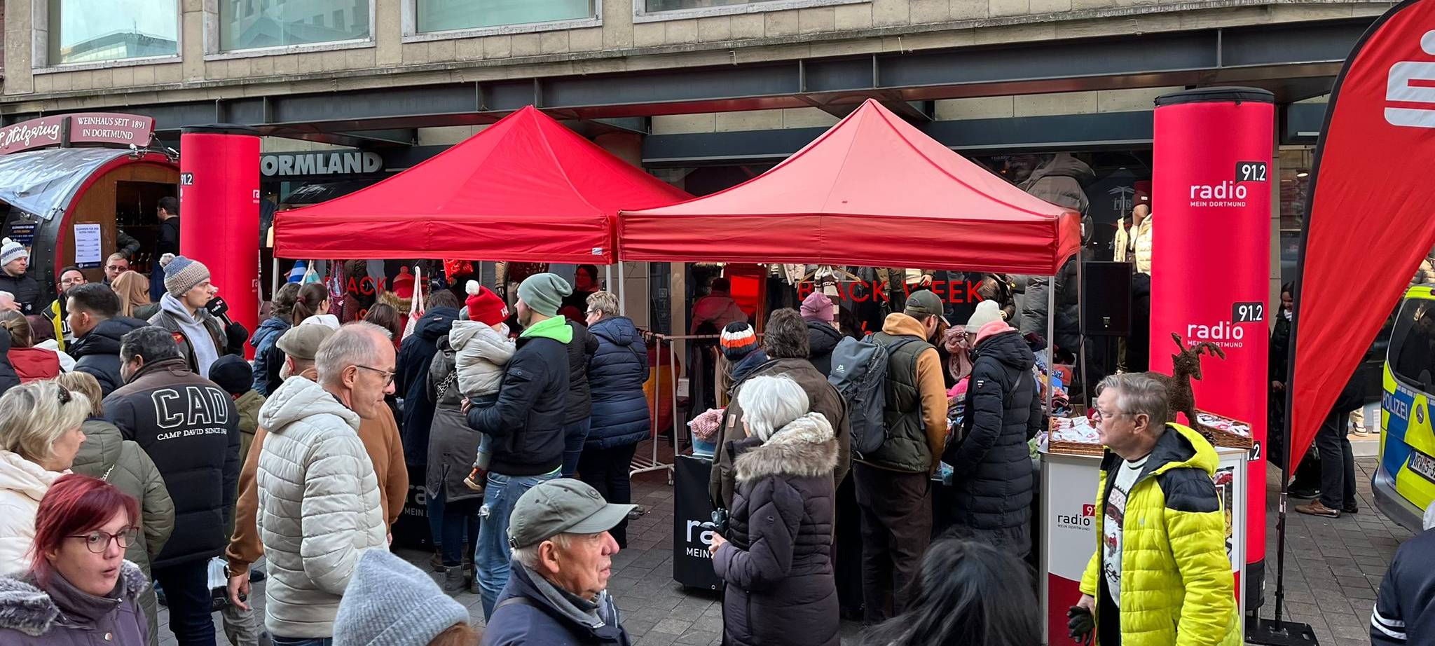 Schals und Socken - das muss rocken: Radio 91.2 sagt Danke!