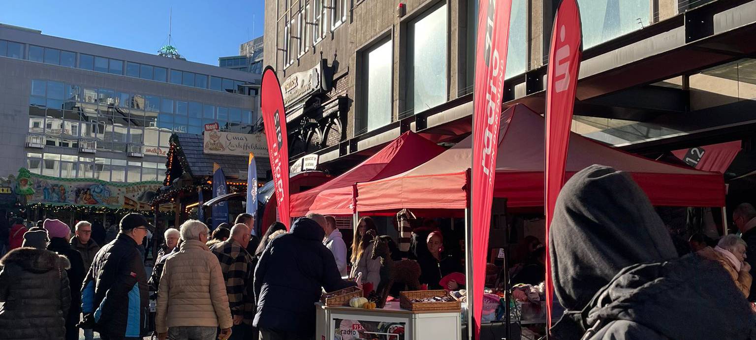 Schals und Socken - das muss rocken: Radio 91.2 sagt Danke!