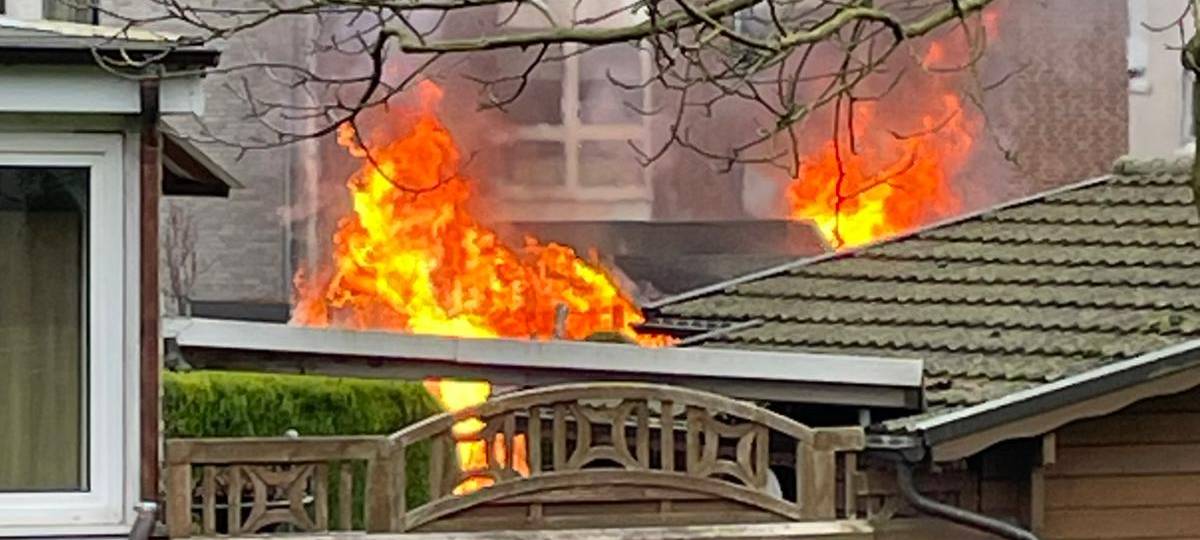 Brand an der Sölder Straße