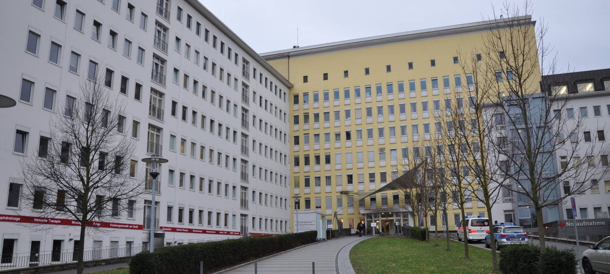 Brand im Knappschaftskrankenhaus Dortmund