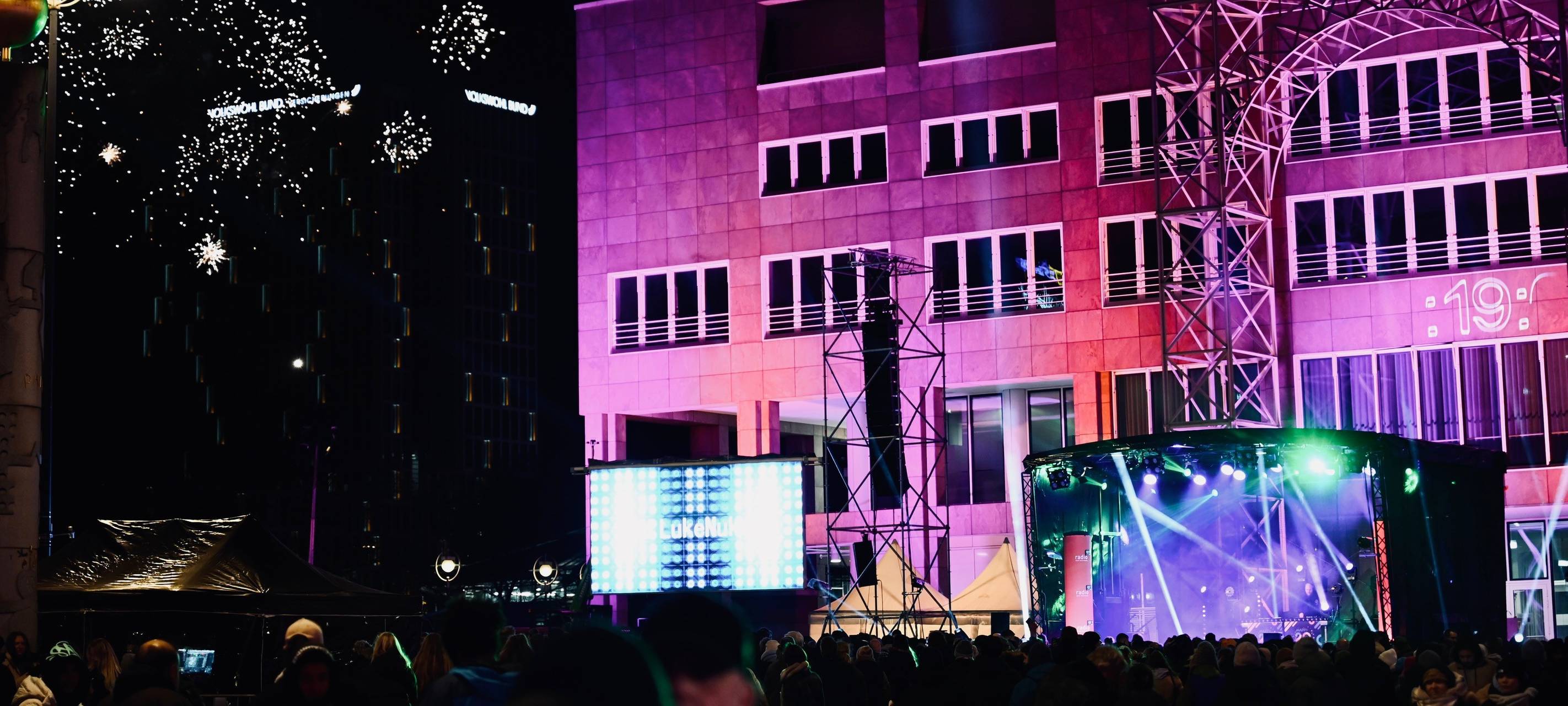 Dortmund: Silvesterparty auf dem Friedensplatz