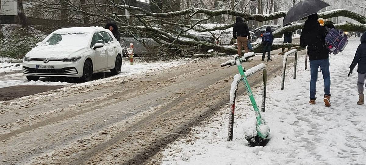 Schneechaos in Dortmund: Eine Chronik der Ereignisse