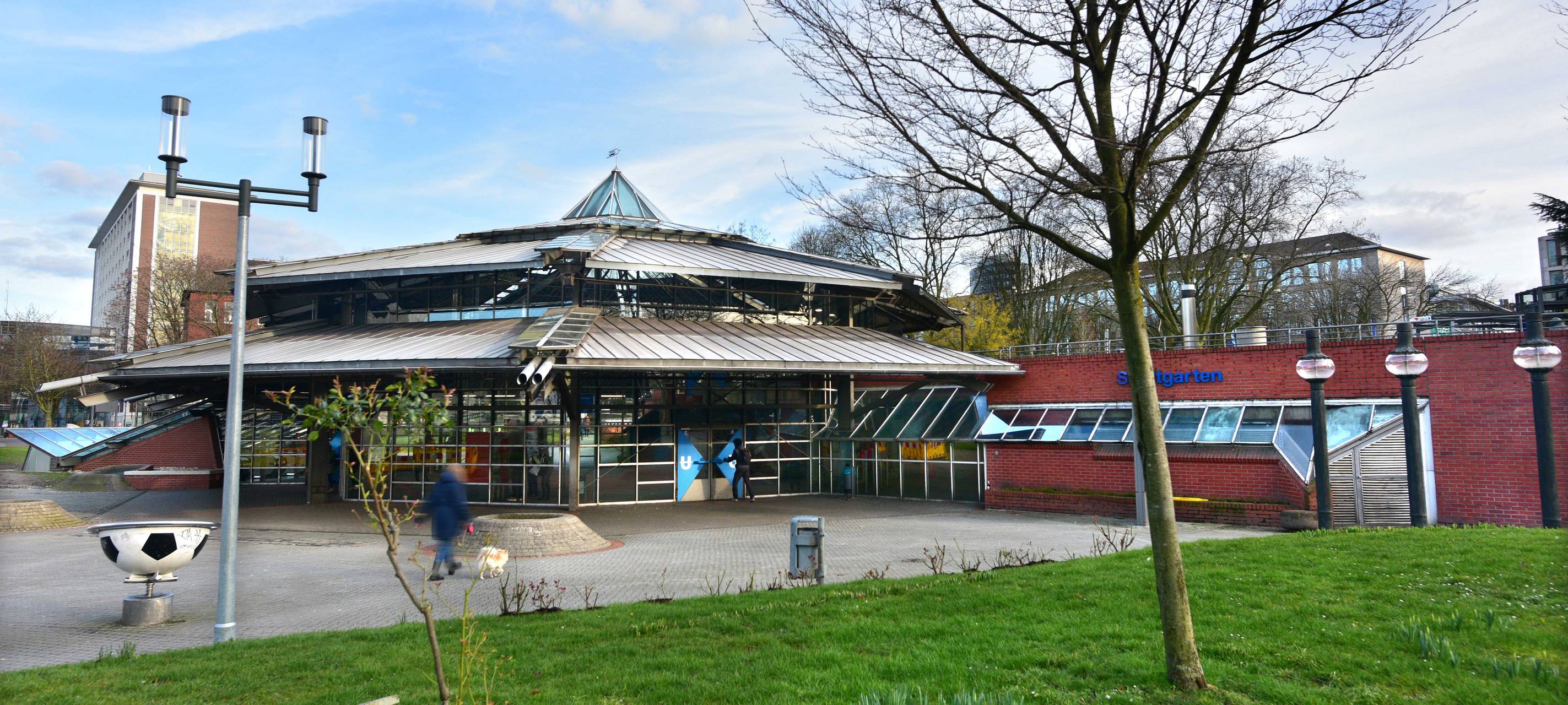 Dortmund-Haltestelle "Stadtgarten" wird umgebaut